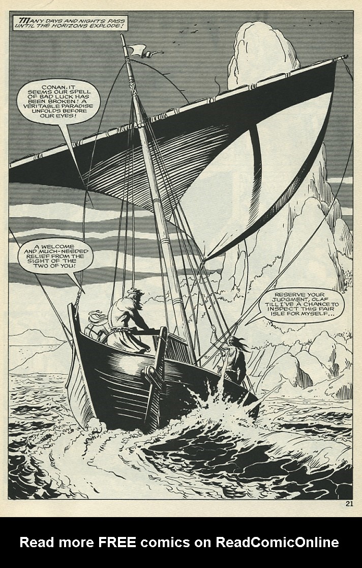 The Savage Sword Of Conan issue 136 - Page 20