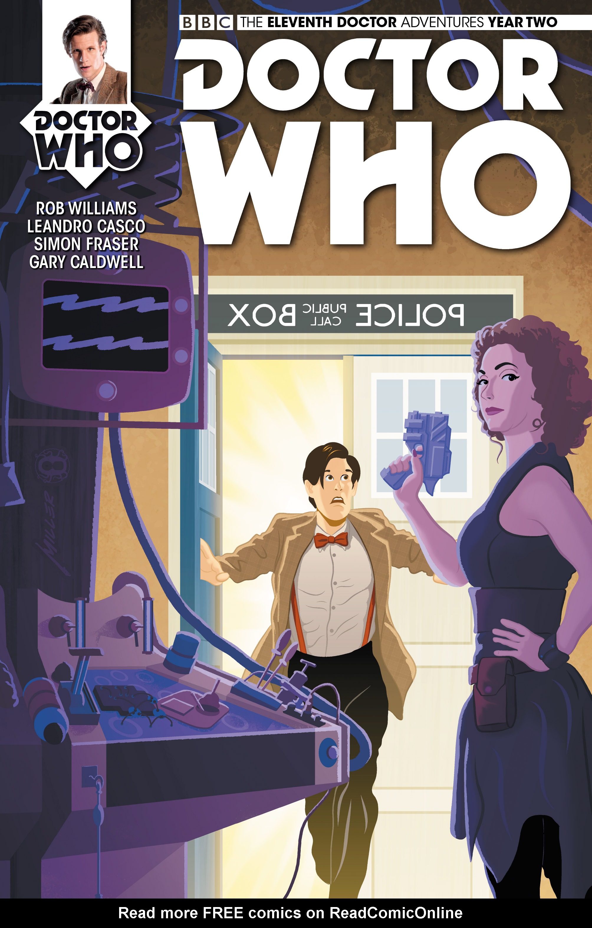 Read online Doctor Who: The Eleventh Doctor Year Two comic -  Issue #7 - 1