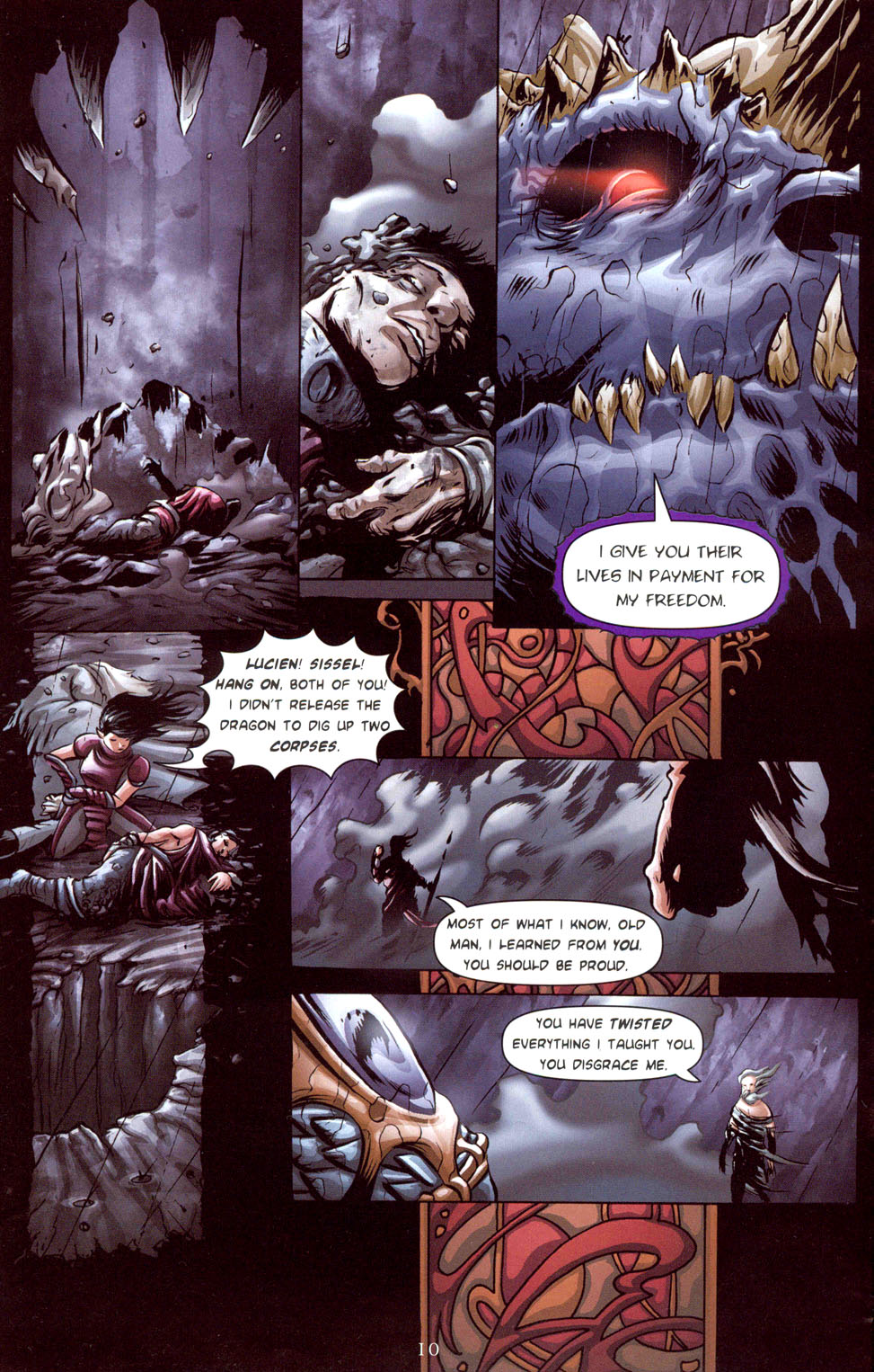 Read online Dungeons And Dragons: In The Shadow Of Dragons comic -  Issue #8 - 11