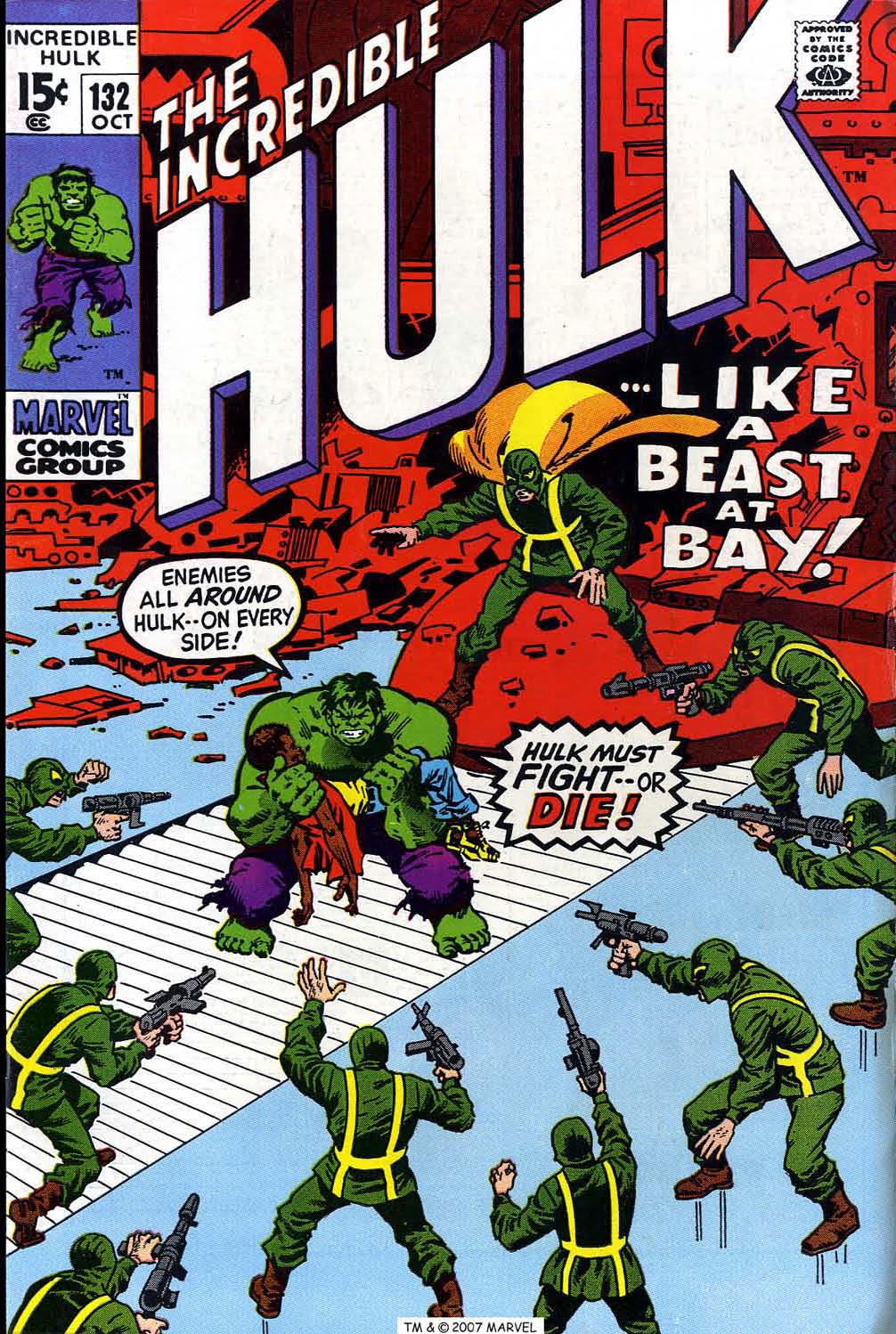 Read online The Incredible Hulk (1968) comic -  Issue #132 - 1