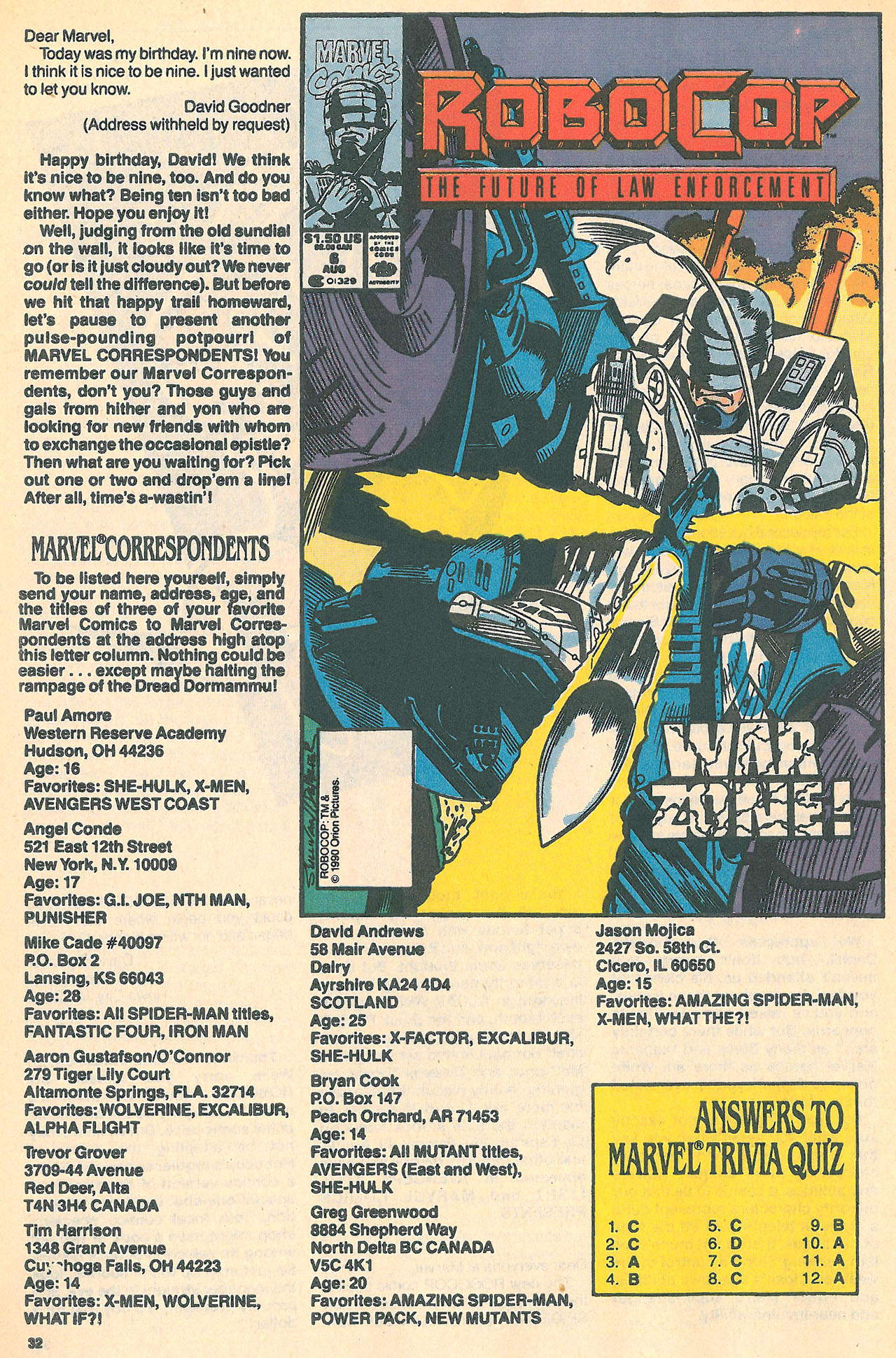 Read online Marvel Age comic -  Issue #89 - 33