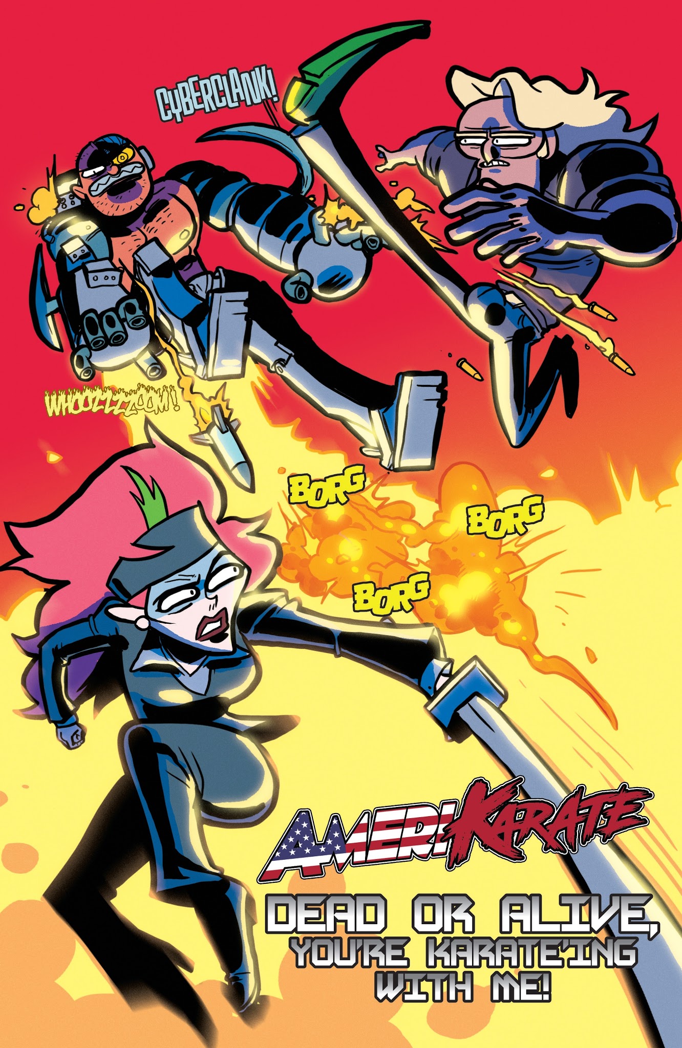 Read online AmeriKarate comic -  Issue #7 - 5