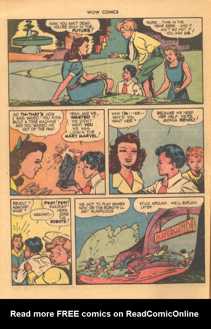 Read online Wow Comics comic -  Issue #23 - 6
