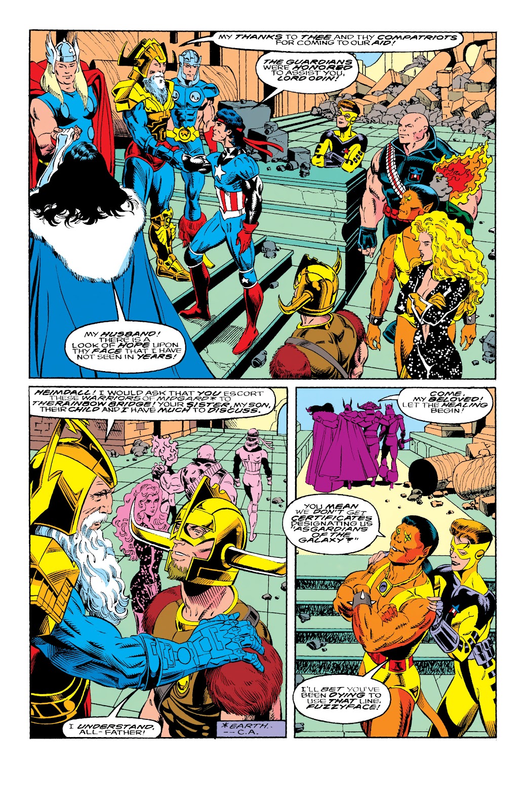 Guardians of the Galaxy (1990) issue TPB In The Year 3000 2 (Part 1) - Page 93
