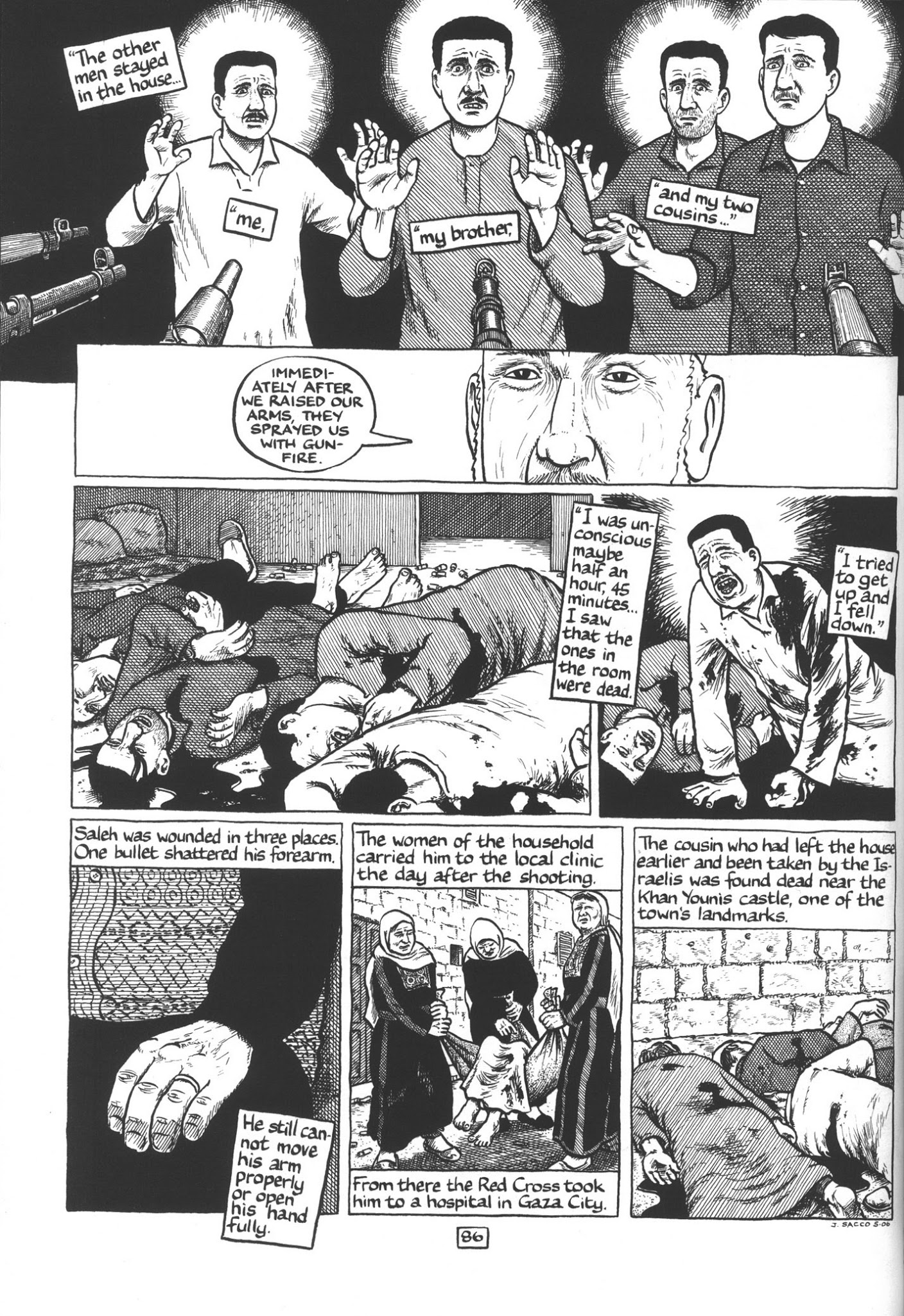 Read online Footnotes in Gaza comic -  Issue # TPB - 106
