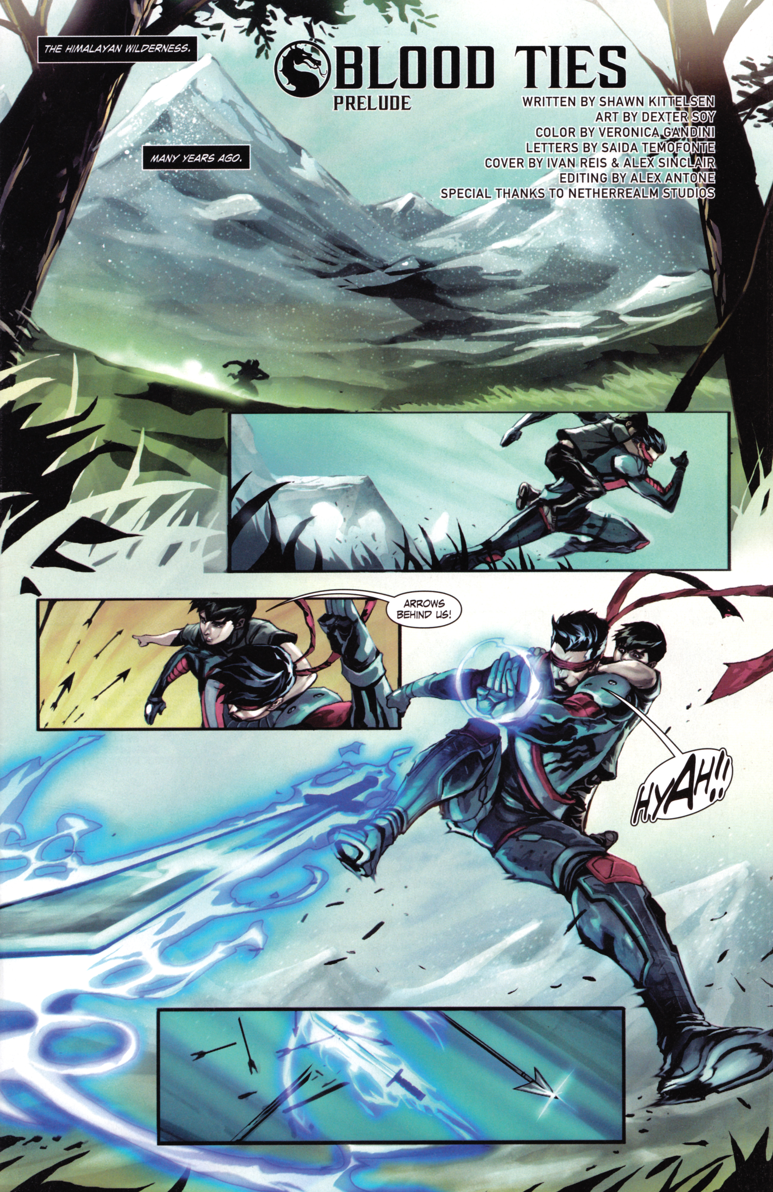 Read online Mortal Kombat X [II] comic -  Issue #1 - 4