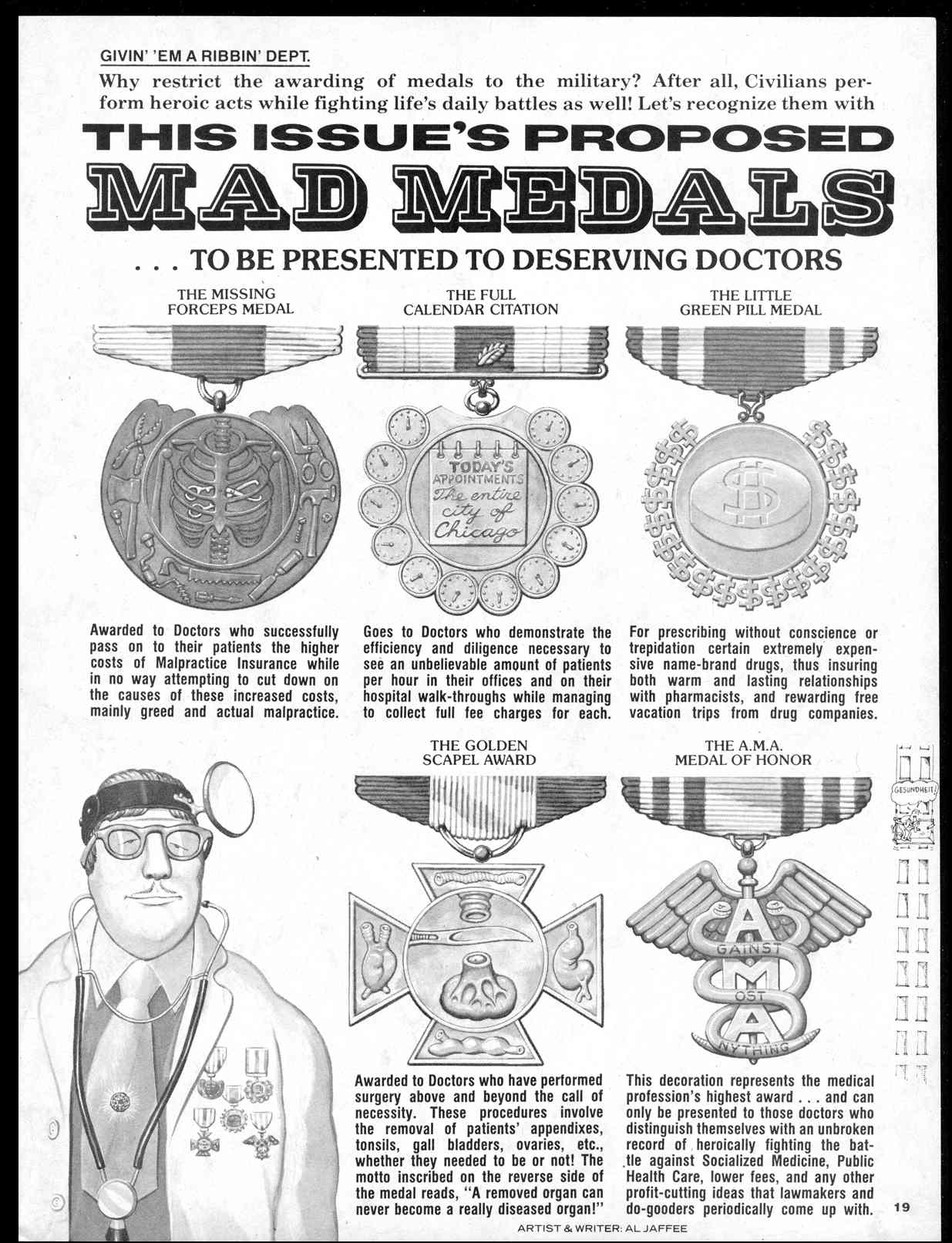 Read online MAD comic -  Issue #205 - 21