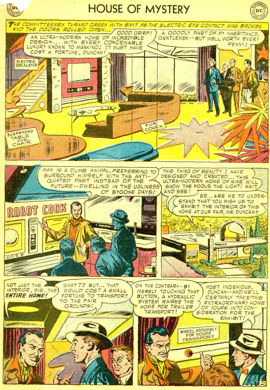 Read online House of Mystery (1951) comic -  Issue #55 - 4