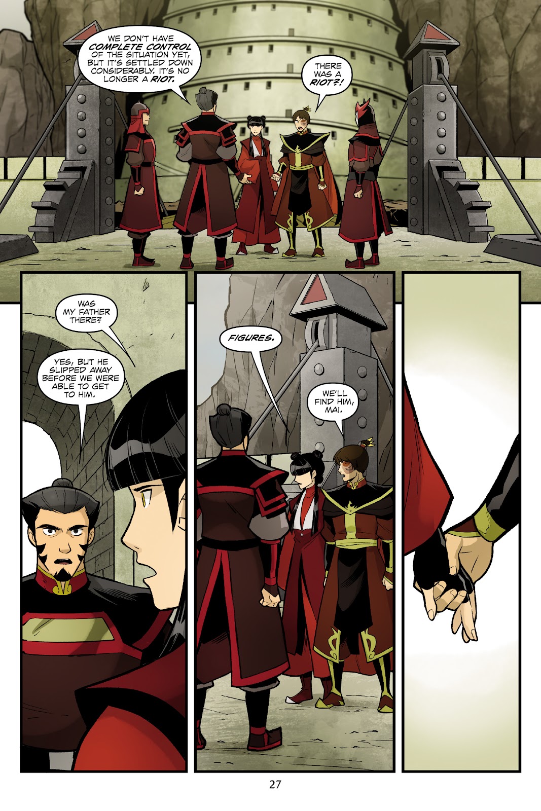 Nickelodeon Avatar: The Last Airbender - Smoke and Shadow issue Part 3 - Page 28