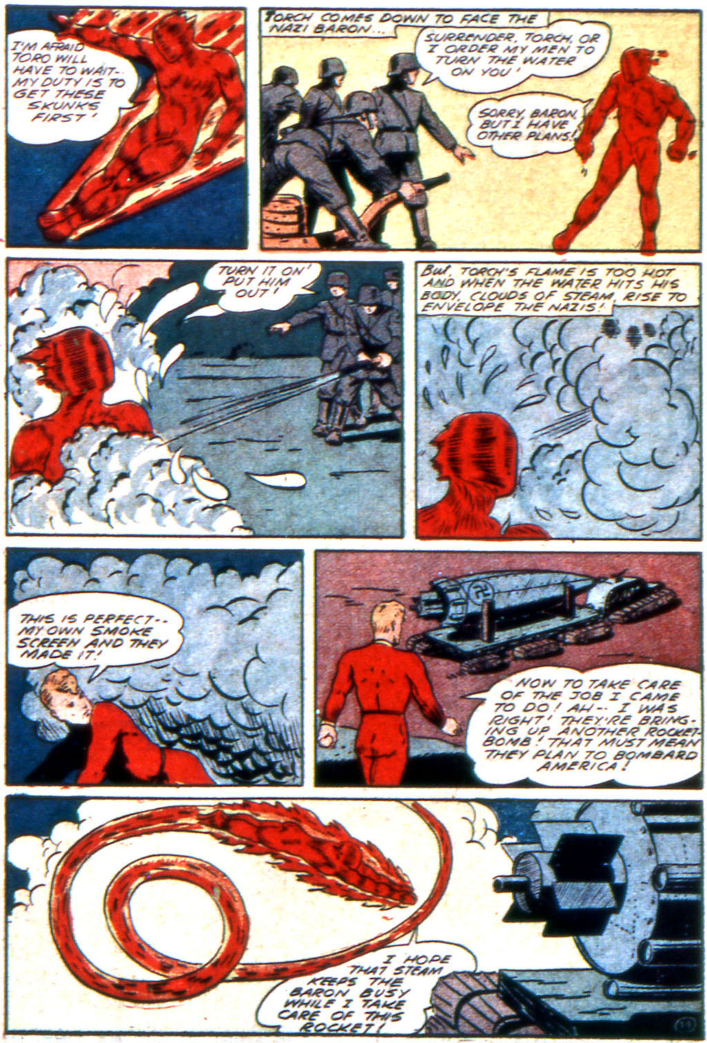 Read online The Human Torch (1940) comic -  Issue #12 - 16