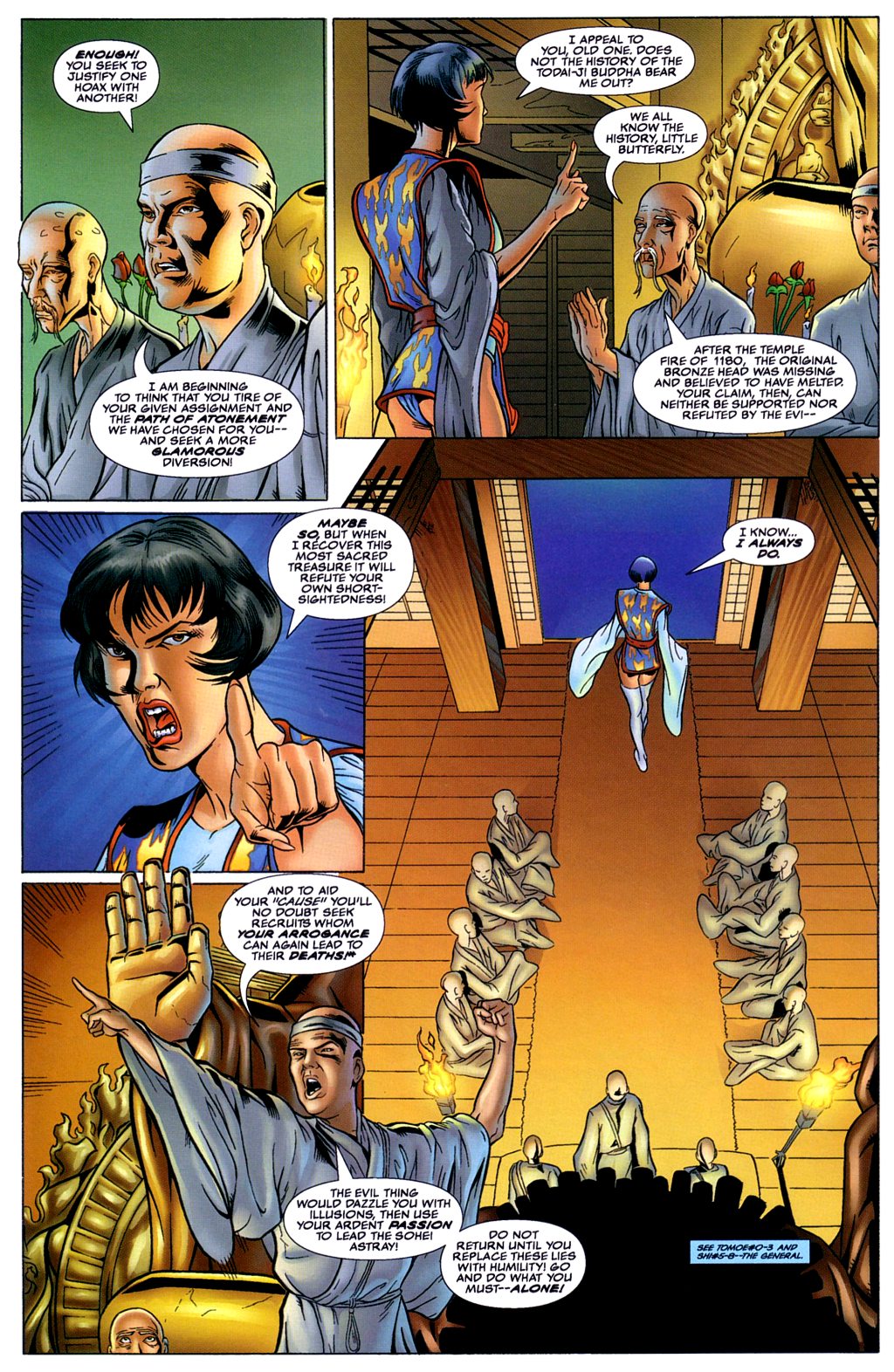 Read online Tomoe/Witchblade: Fire Sermon comic -  Issue # Full - 10