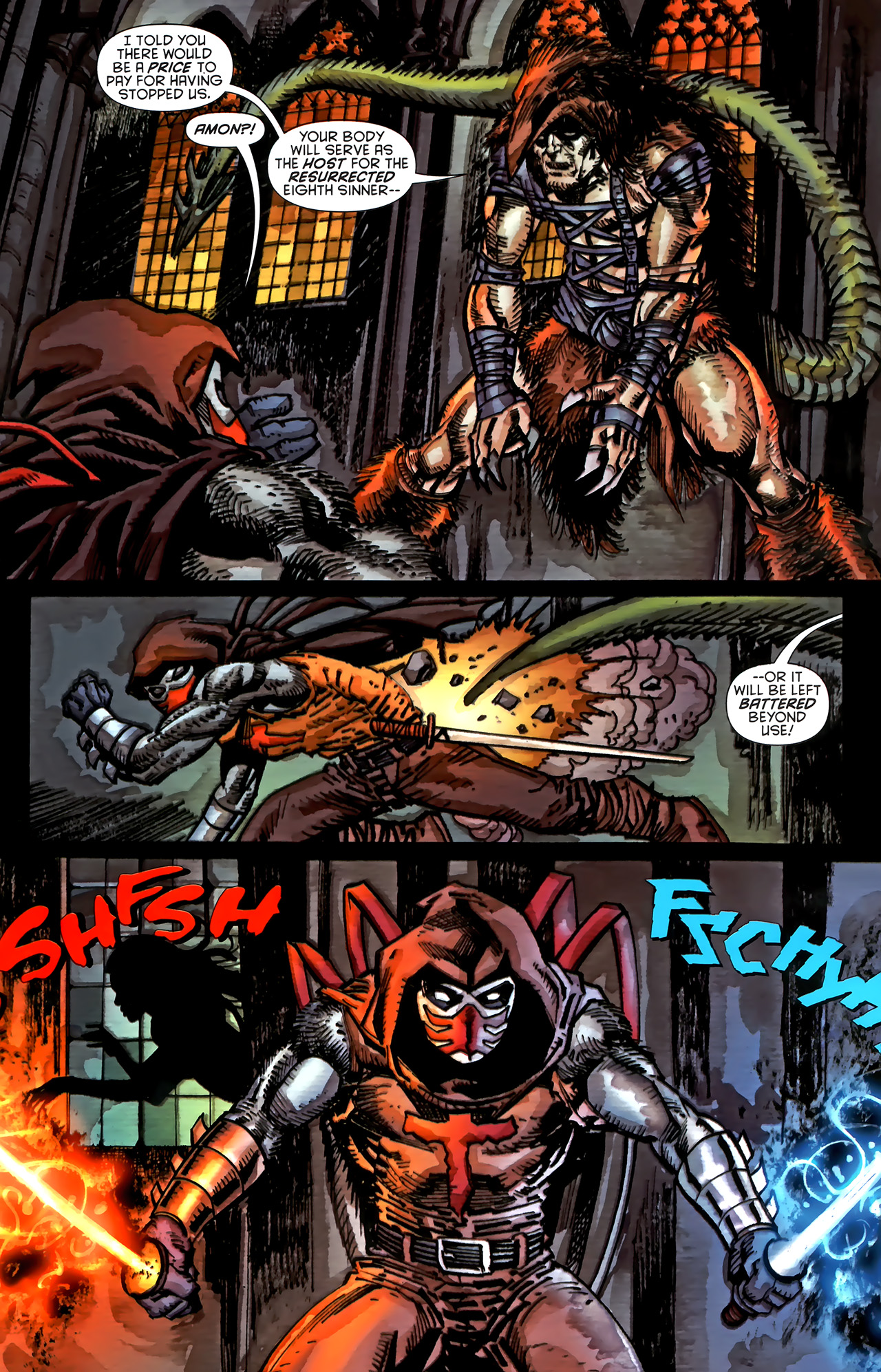 Read online Azrael (2009) comic -  Issue #8 - 14