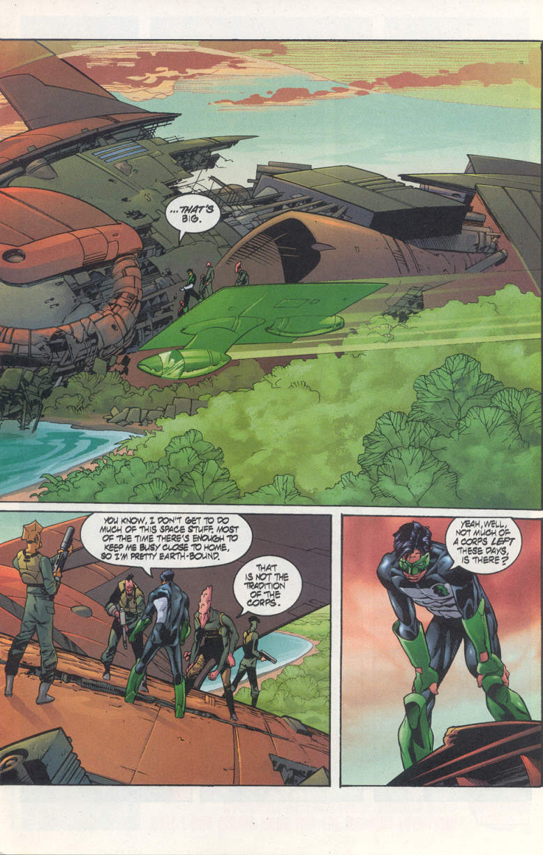 Read online Green Lantern vs. Aliens comic -  Issue #2 - 11