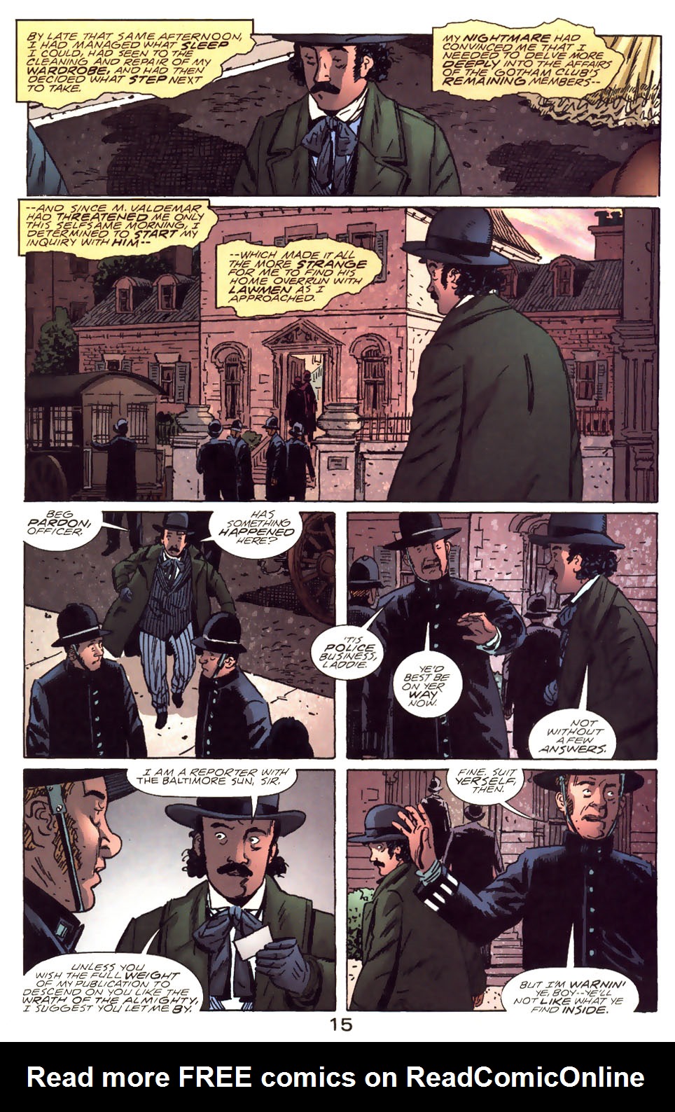 Read online Batman: Nevermore comic -  Issue #3 - 16