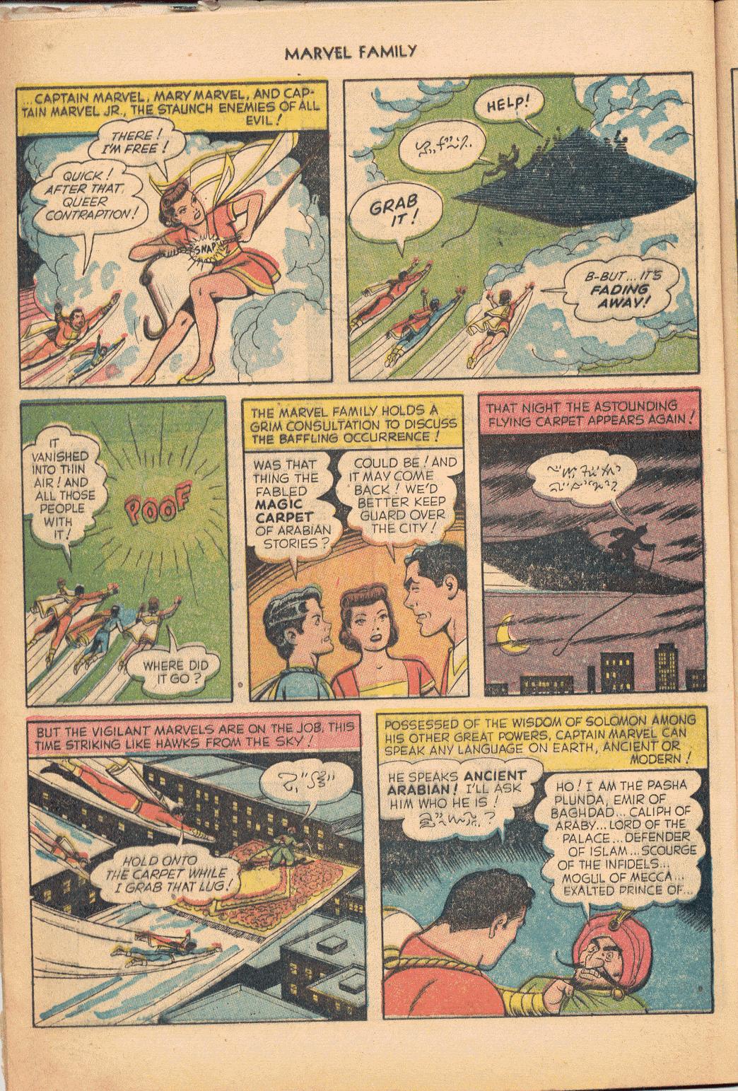 Read online The Marvel Family comic -  Issue #81 - 20