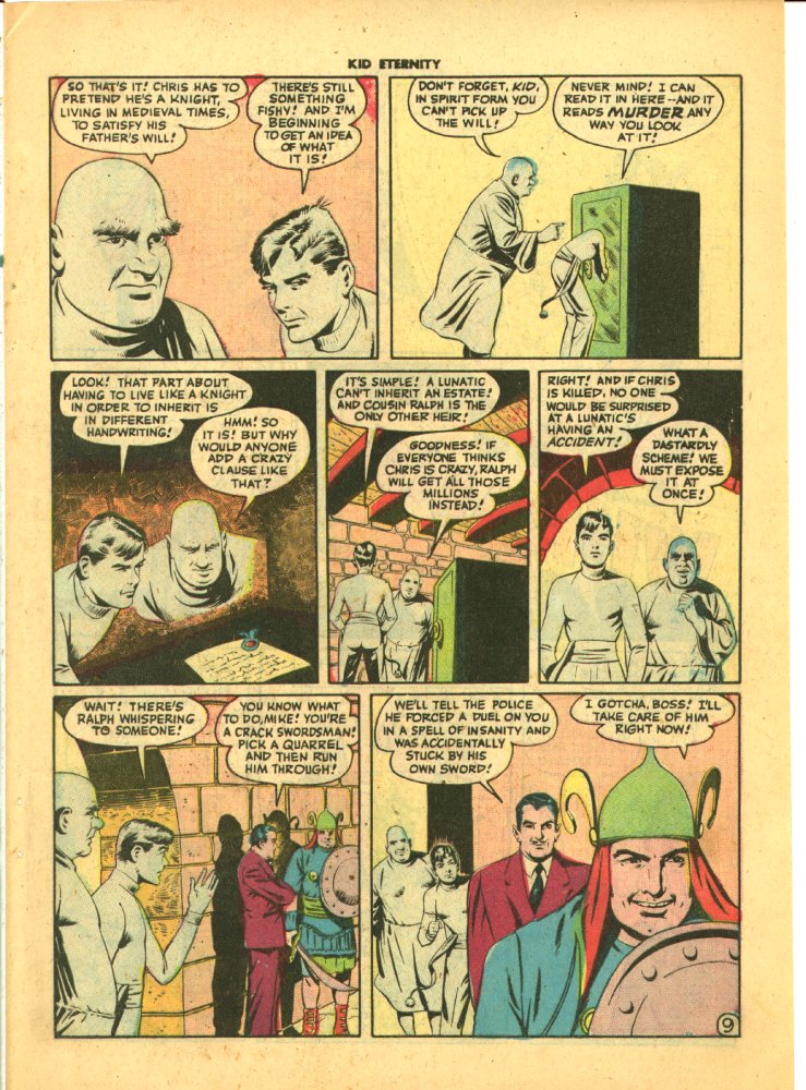 Read online Kid Eternity (1946) comic -  Issue #4 - 11