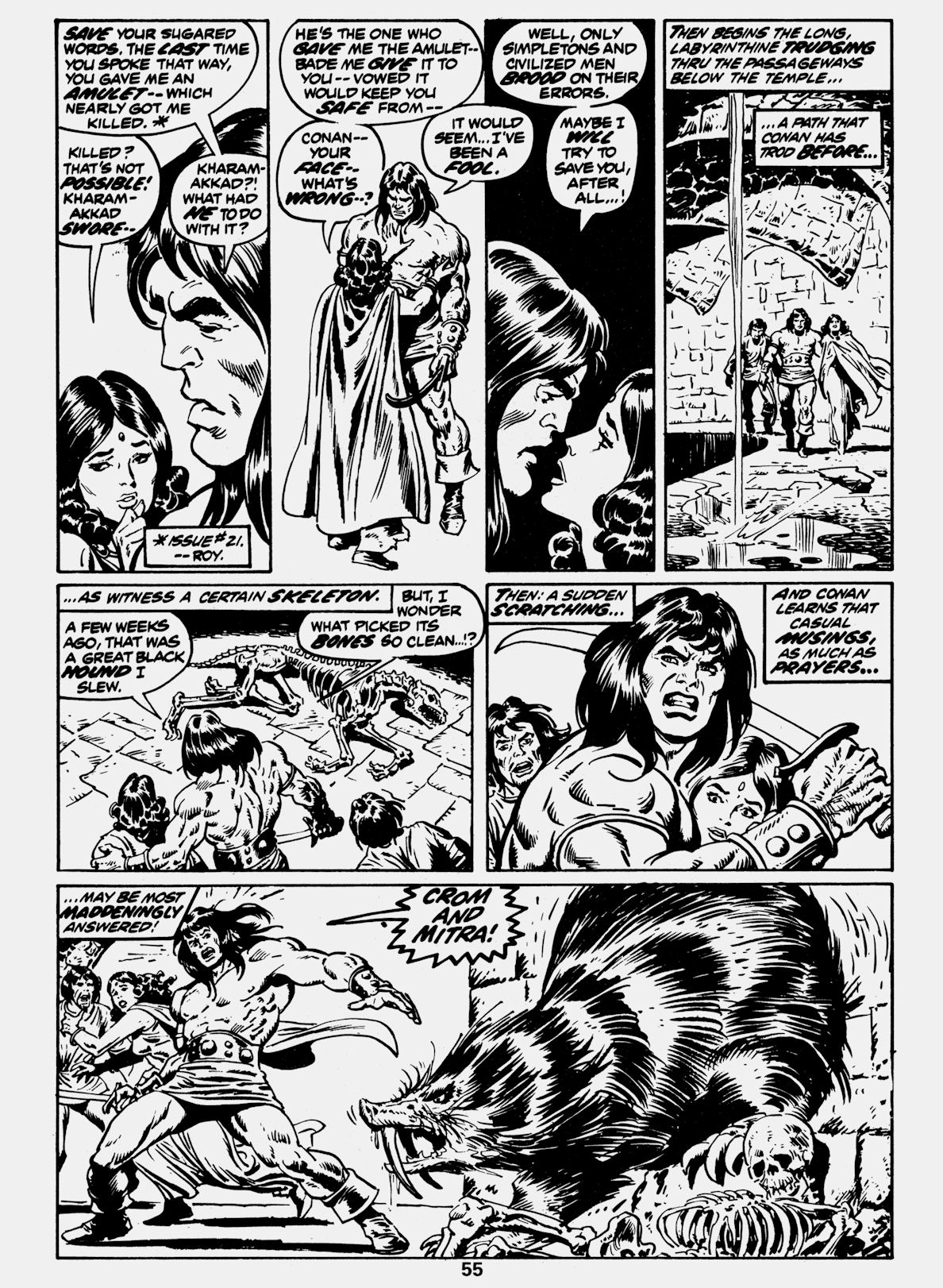 Read online Conan Saga comic -  Issue #63 - 56