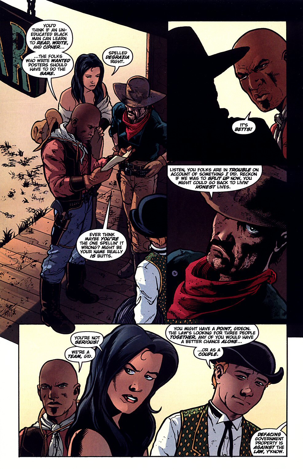 Read online Desperadoes comic -  Issue # TPB - 107