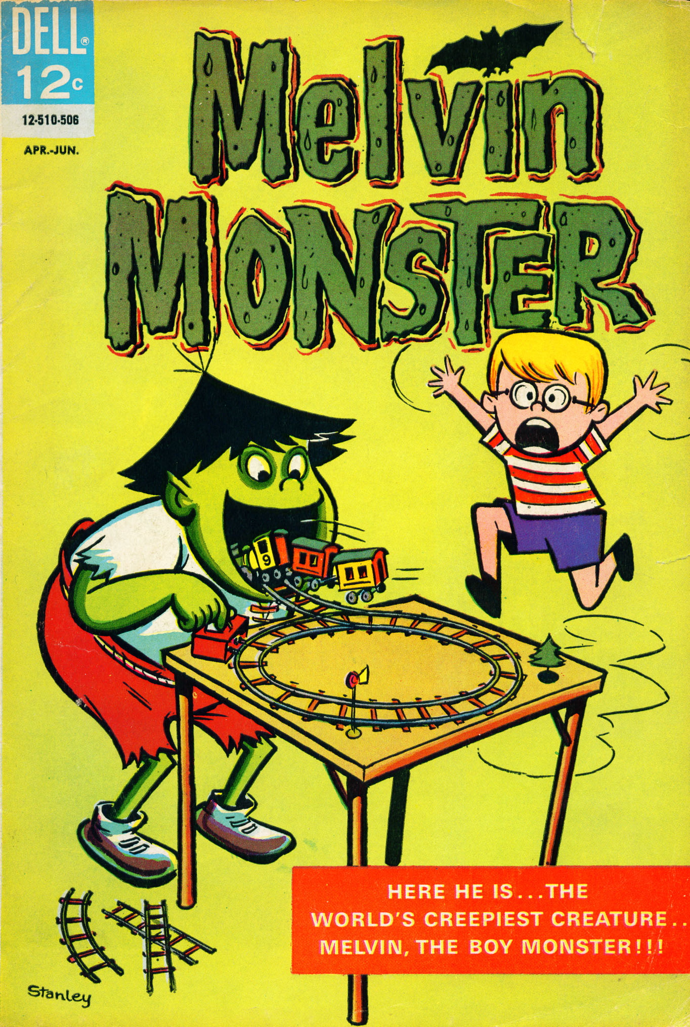 Read online Melvin Monster comic -  Issue #1 - 1