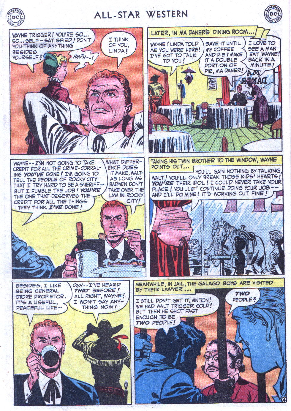 Read online All-Star Western (1951) comic -  Issue #59 - 6