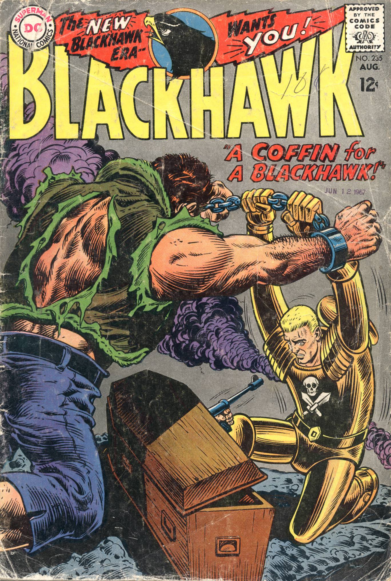 Read online Blackhawk (1957) comic -  Issue #235 - 1