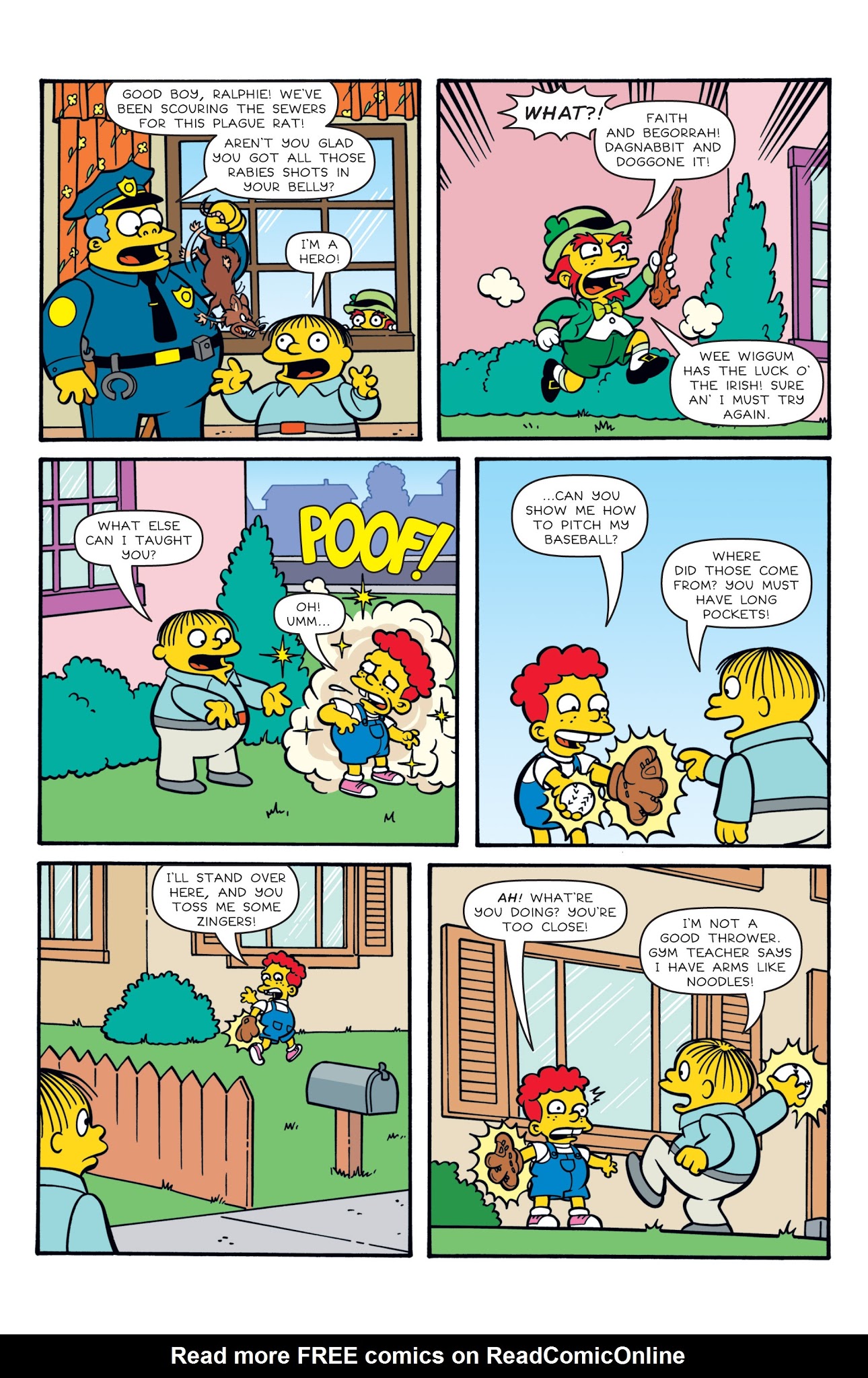 Read online Simpsons One-Shot Wonders: Ralph Wiggum Comics comic -  Issue # Full - 27