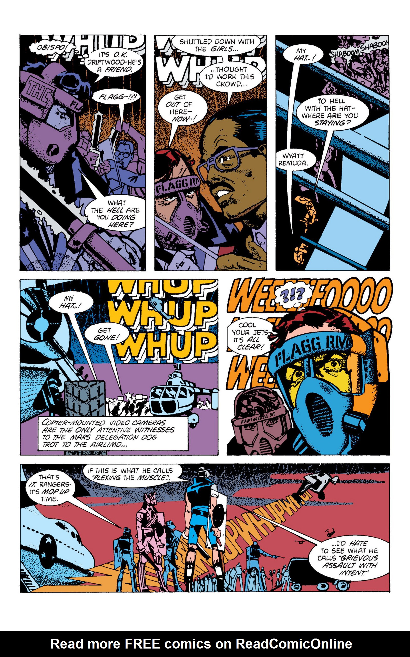 Read online American Flagg! comic -  Issue # _Definitive Collection (Part 2) - 66