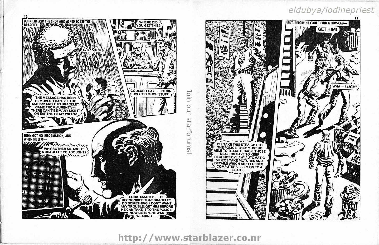 Read online Starblazer comic -  Issue #214 - 8