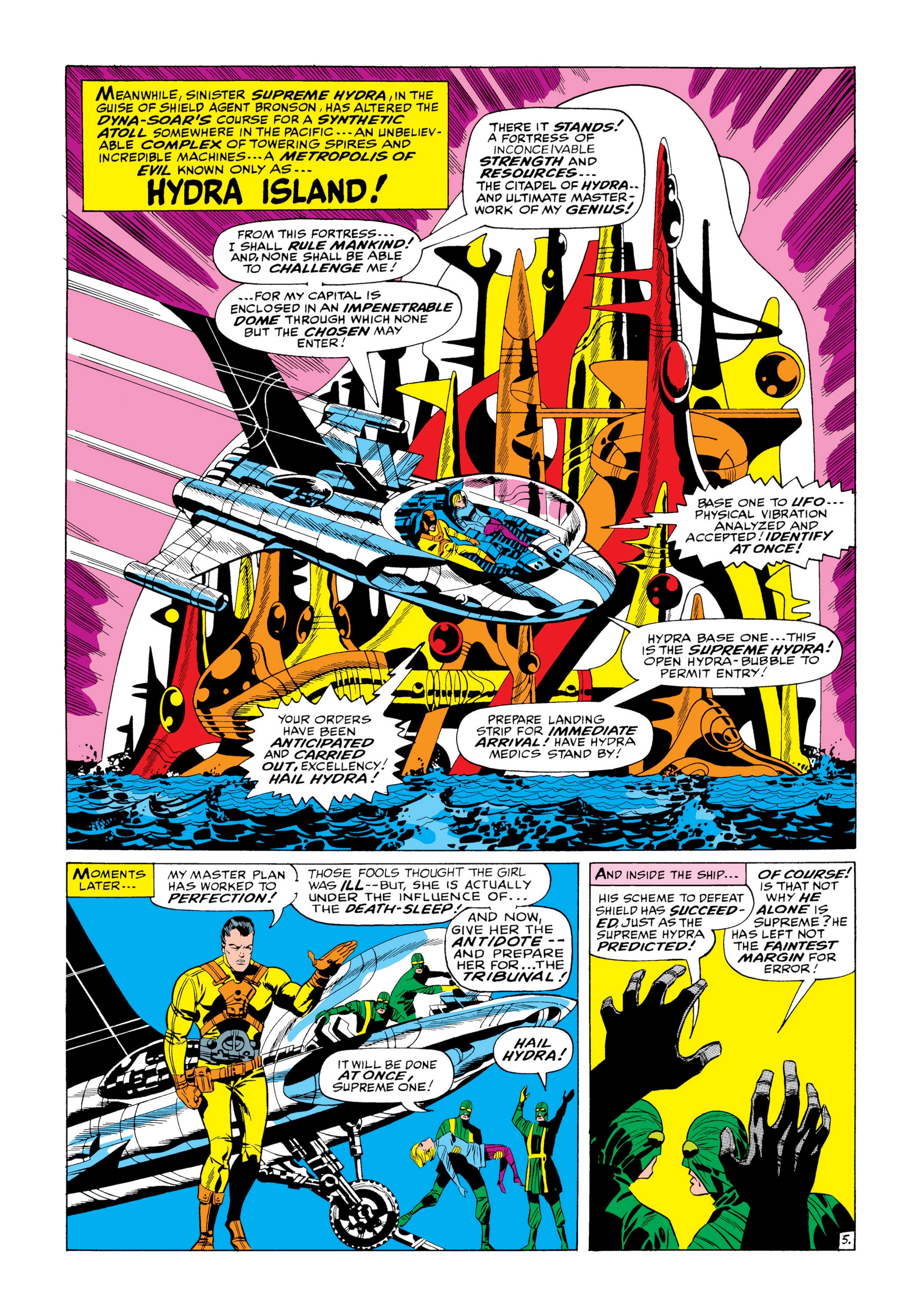 Read online Marvel Masterworks: Nick Fury, Agent of S.H.I.E.L.D. comic -  Issue # TPB 2 (Part 1) - 42