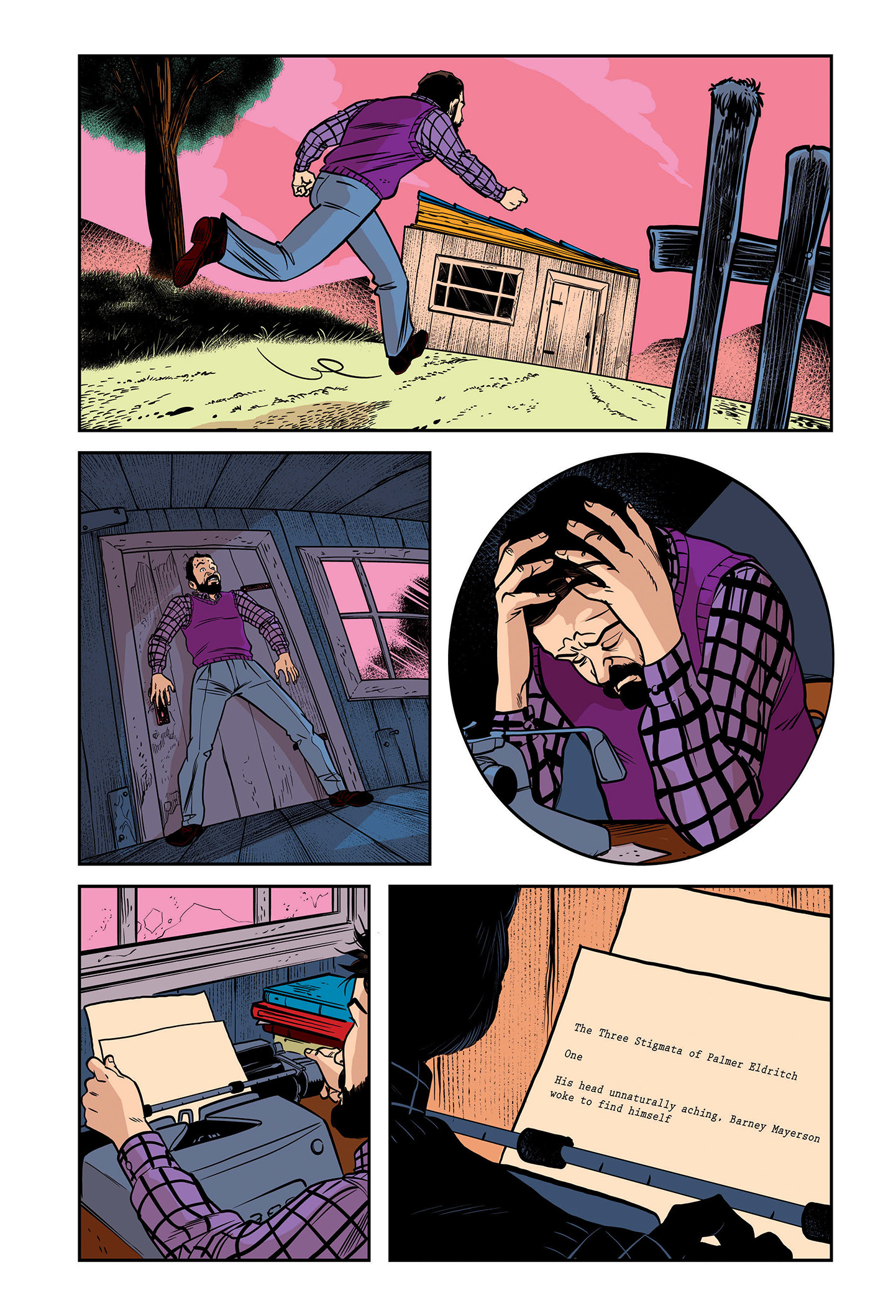 Read online Philip K. Dick: A Comics Biography comic -  Issue # TPB - 77