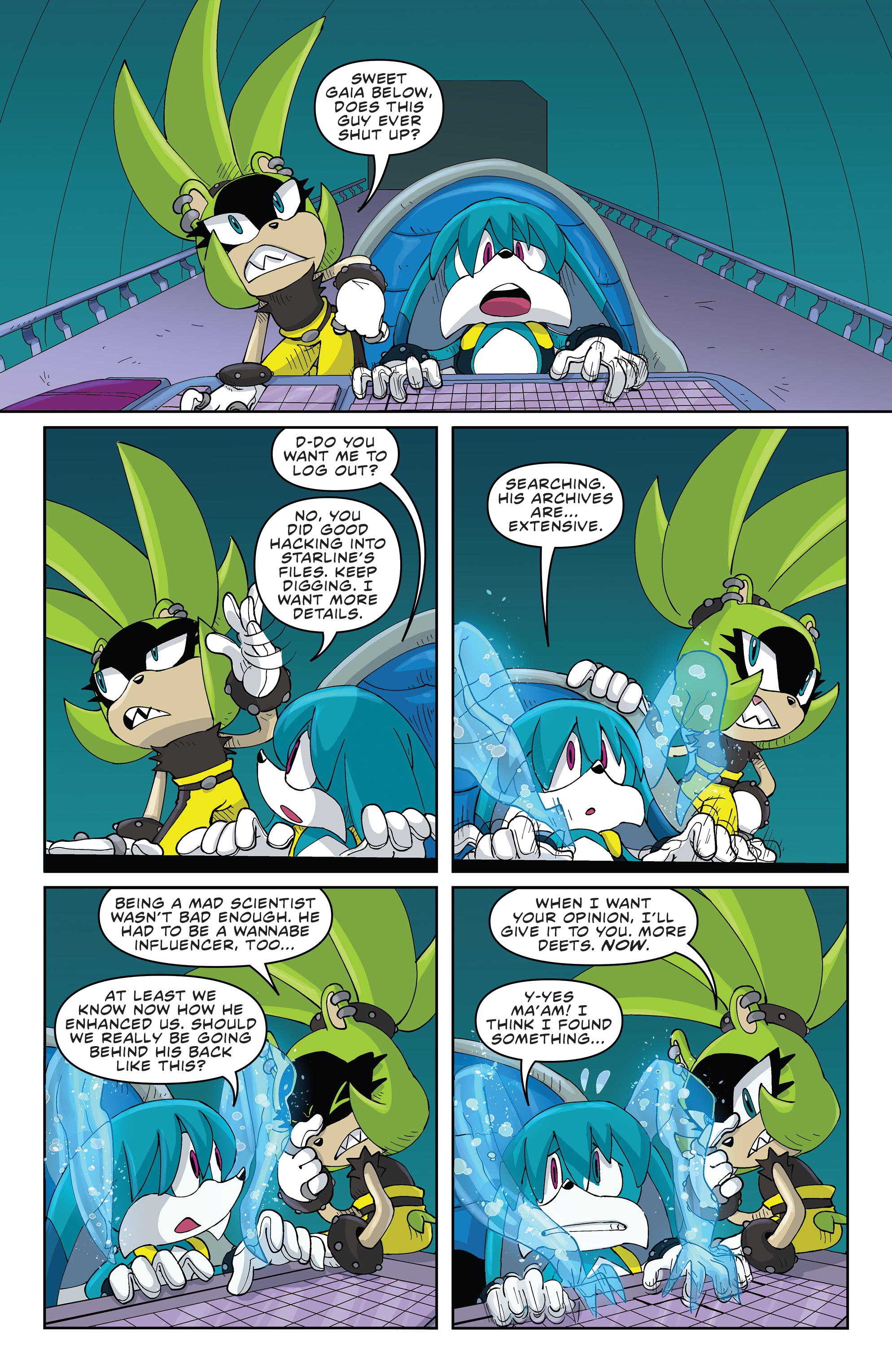 Read online Sonic the Hedgehog: Imposter Syndrome comic -  Issue #3 - 7