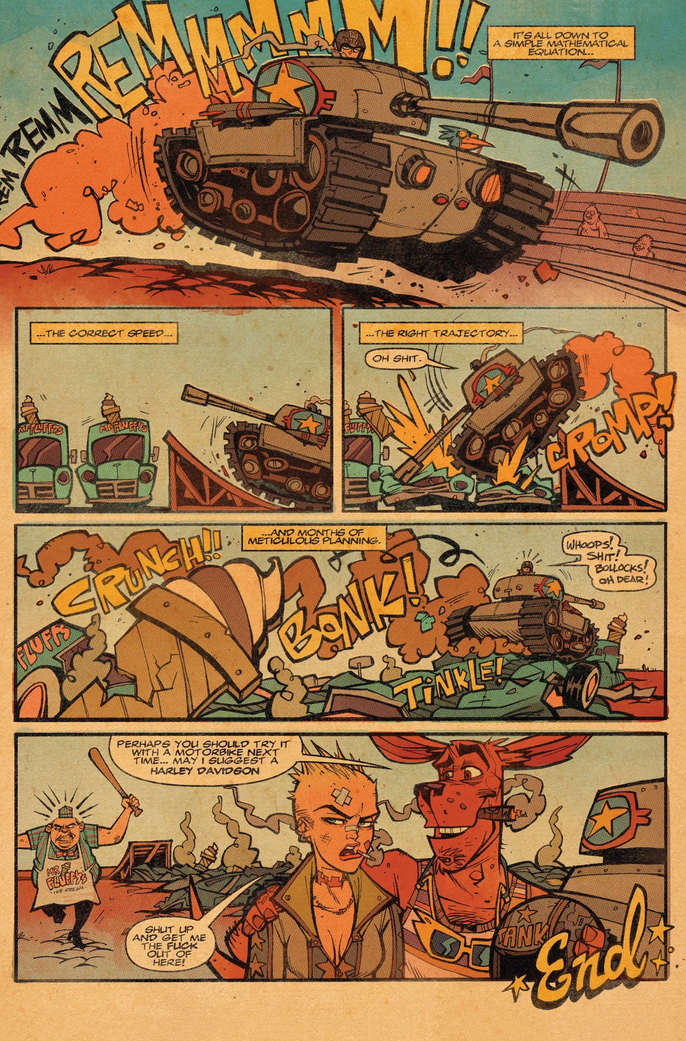 Read online Tank Girl: 21st Century Tank Girl comic -  Issue #3 - 30