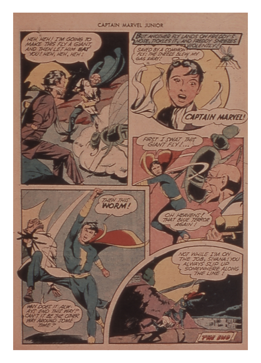 Read online Captain Marvel, Jr. comic -  Issue #12 - 45