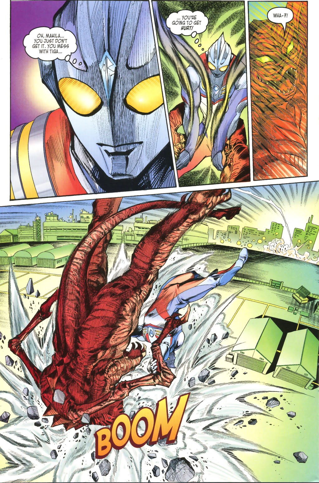 Read online Ultraman Tiga comic -  Issue #8 - 22