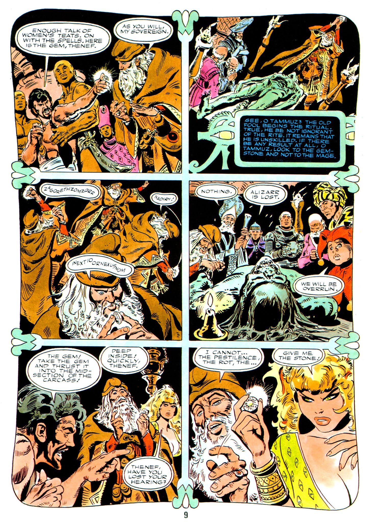 Read online Ghita of Alizarr comic -  Issue #1 - 10