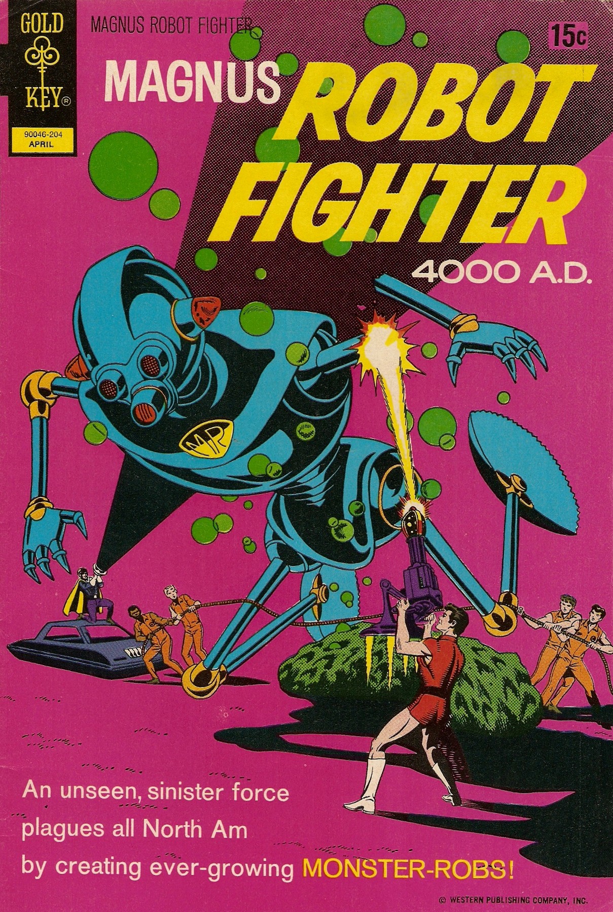 Read online Magnus, Robot Fighter 4000 AD comic -  Issue #31 - 1