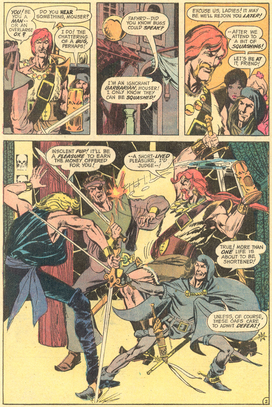Read online Sword of Sorcery (1973) comic -  Issue #1 - 4