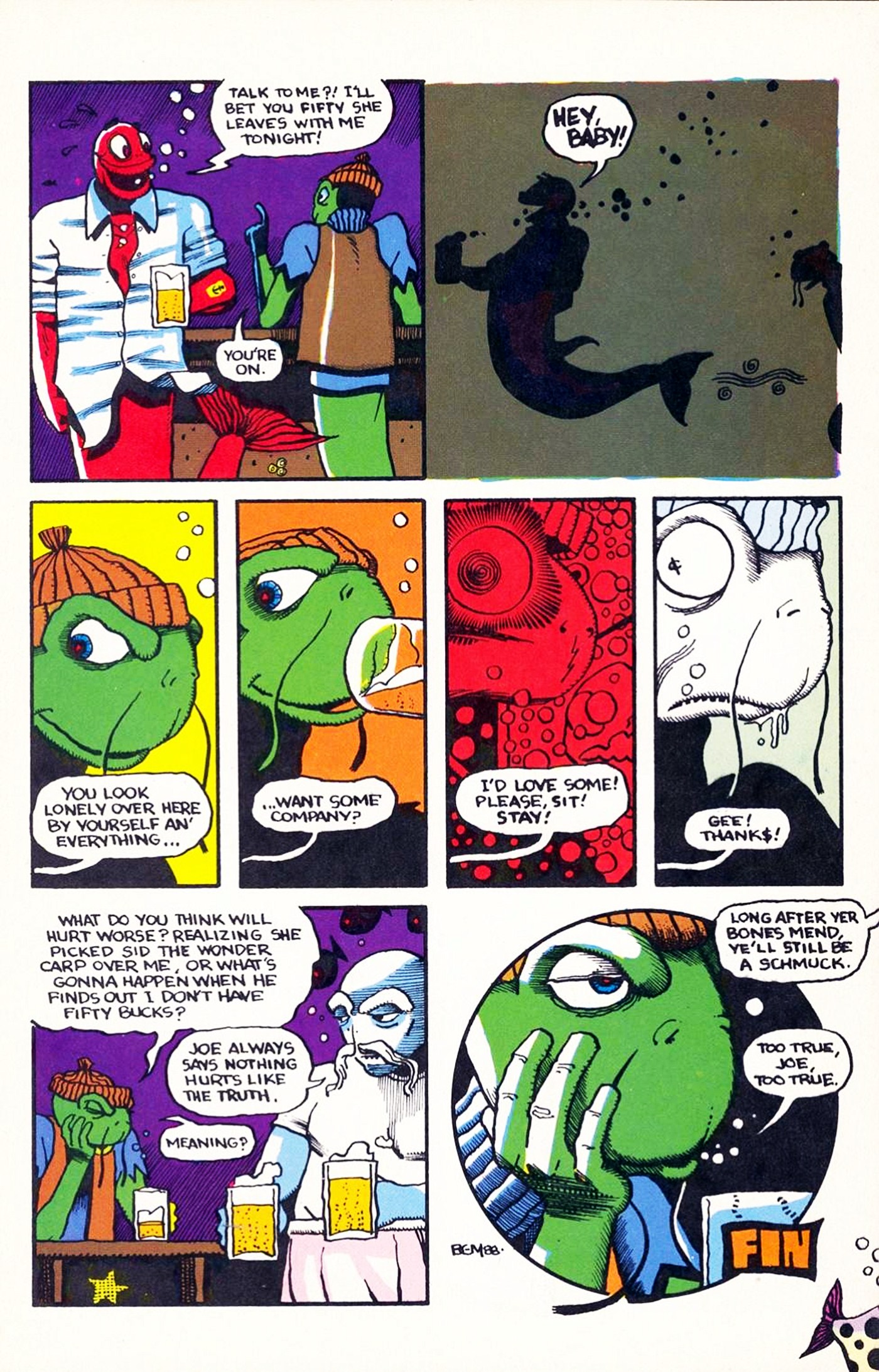 Read online The Fish Police comic -  Issue #12 - 28