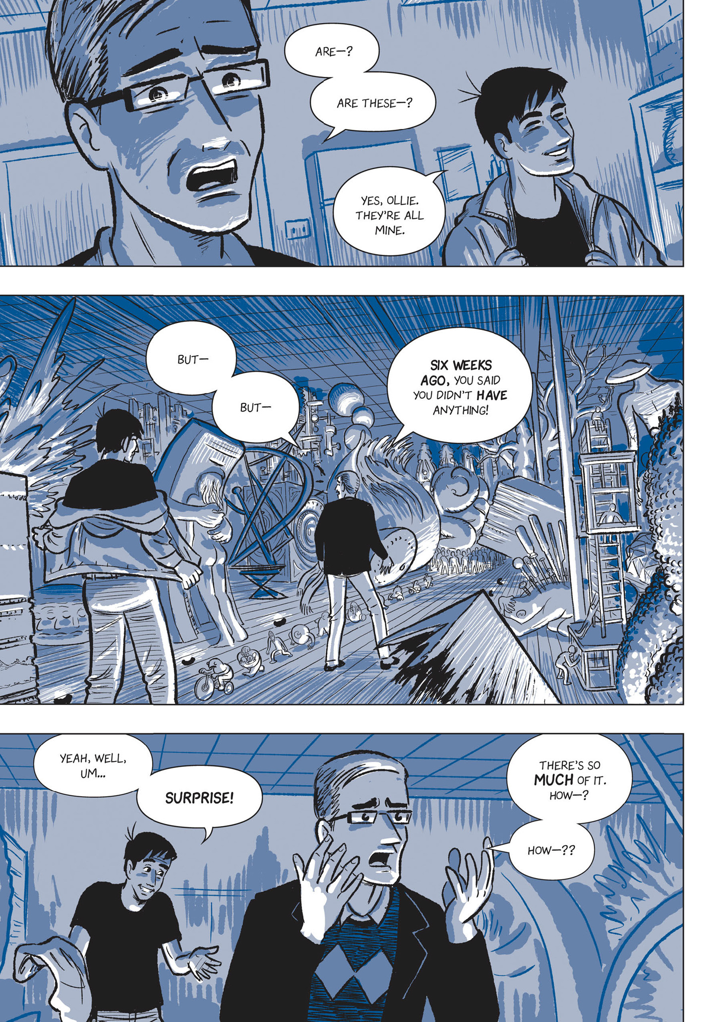 Read online The Sculptor comic -  Issue # Part 1 - 112