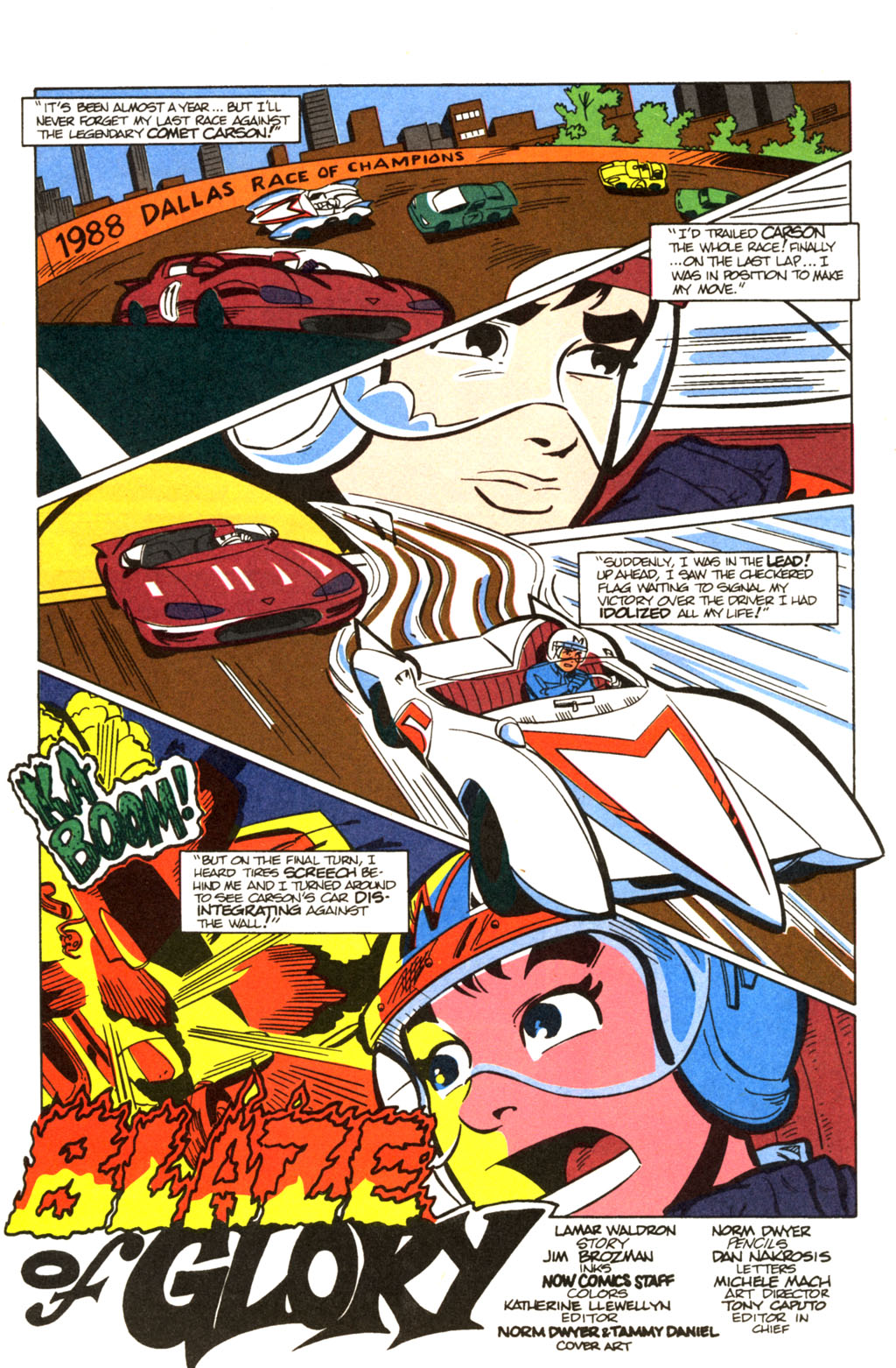 Read online Speed Racer (1987) comic -  Issue #29 - 2
