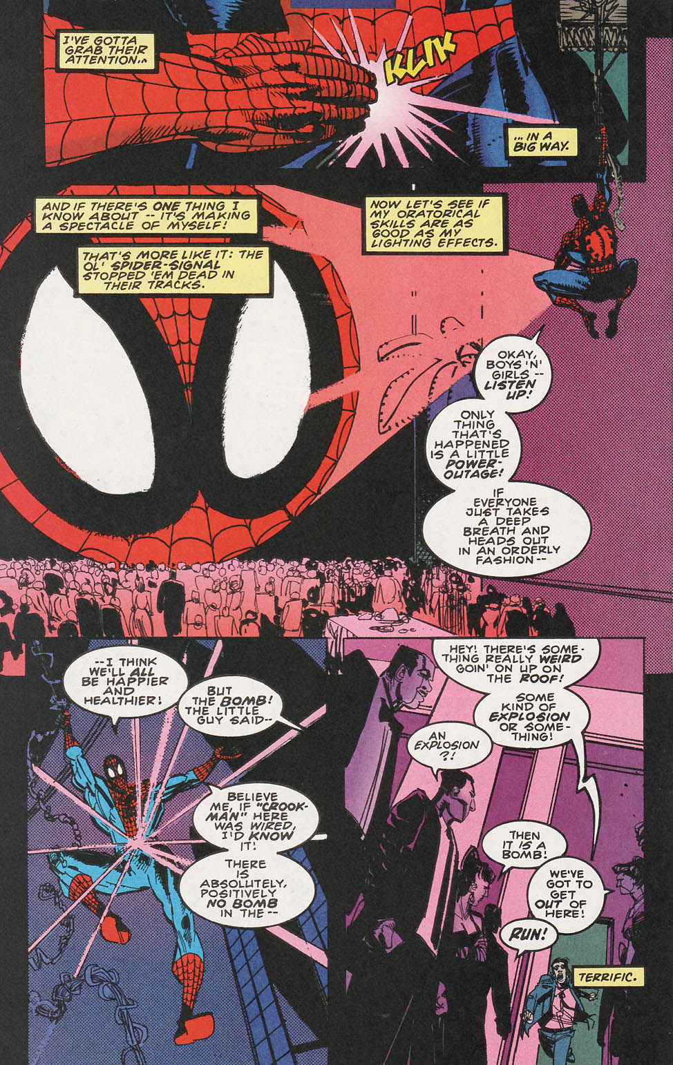 Read online Spider-Man (1990) comic -  Issue #40 - Light The Night Part 3 of 3 - 6