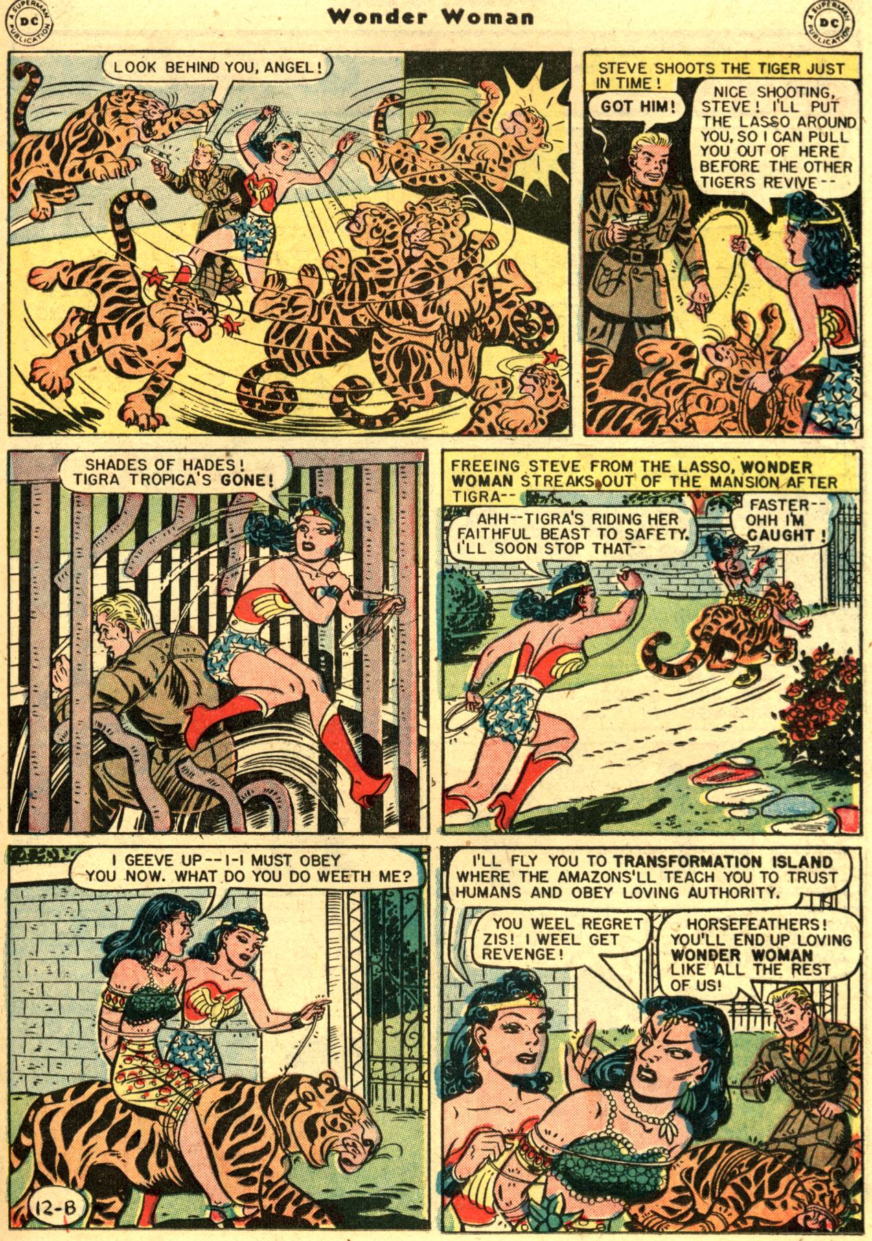 Read online Wonder Woman (1942) comic -  Issue #26 - 33