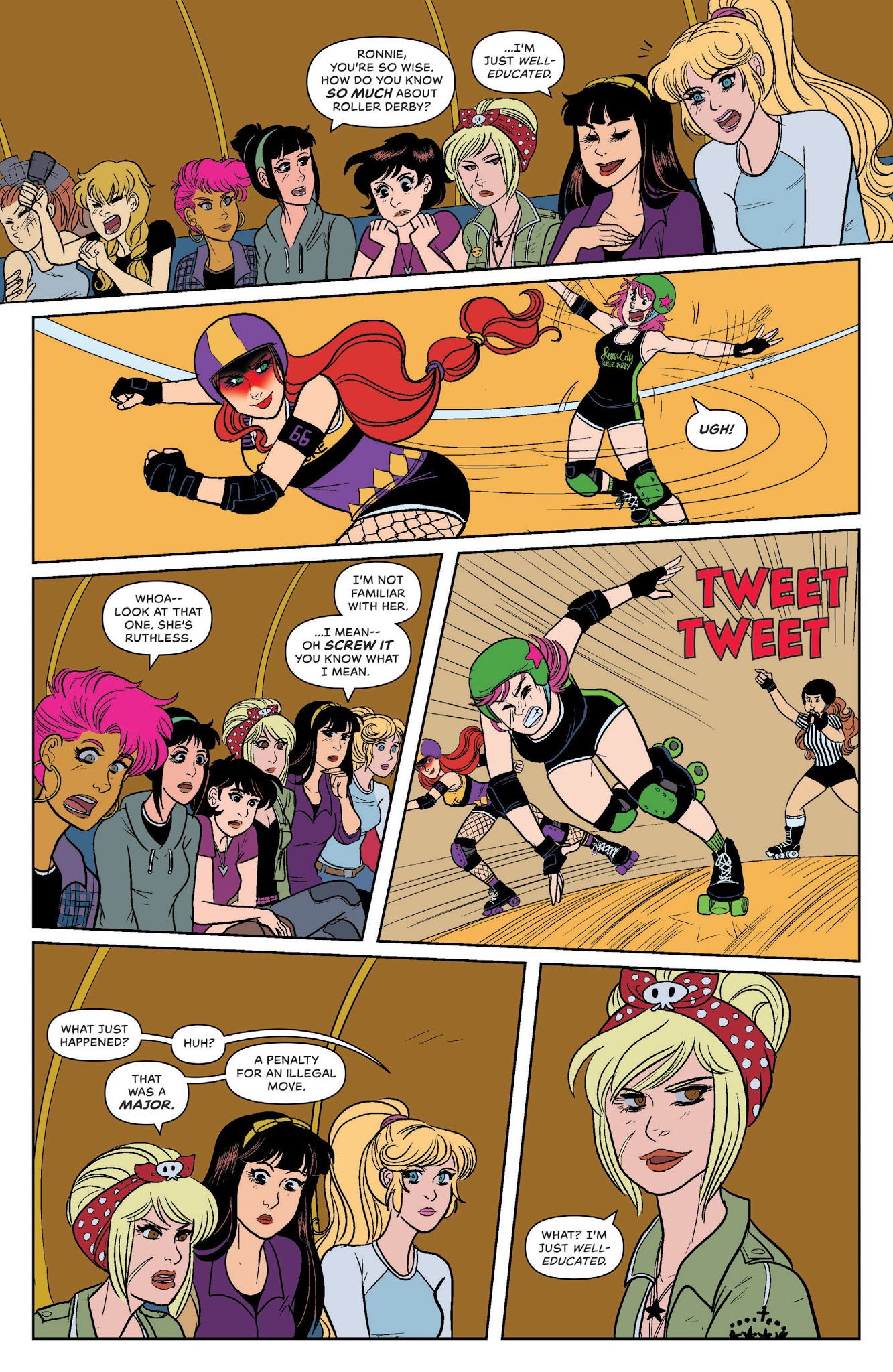 Read online Betty & Veronica: Vixens comic -  Issue #5 - 6