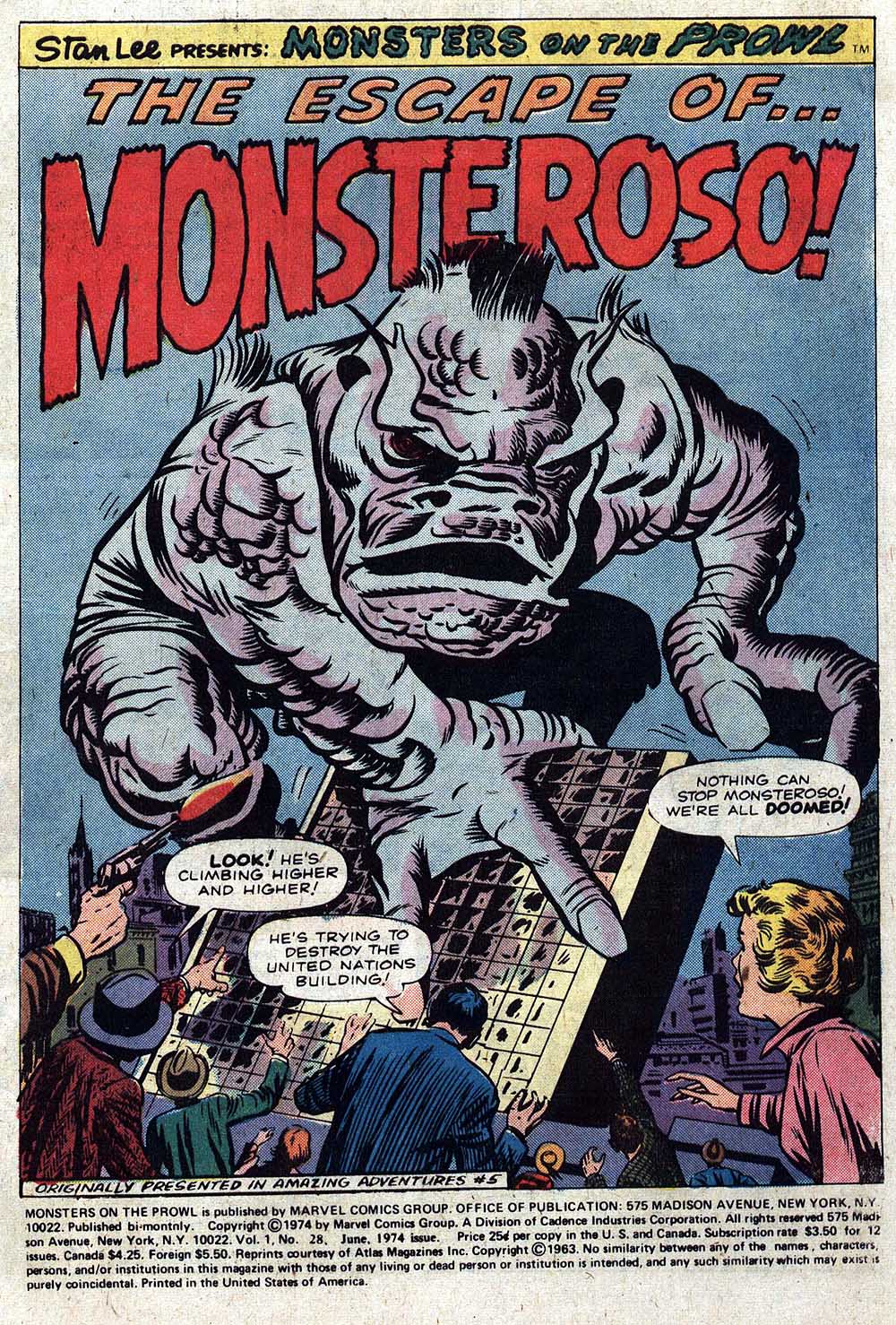 Read online Monsters on the Prowl comic -  Issue #28 - 2