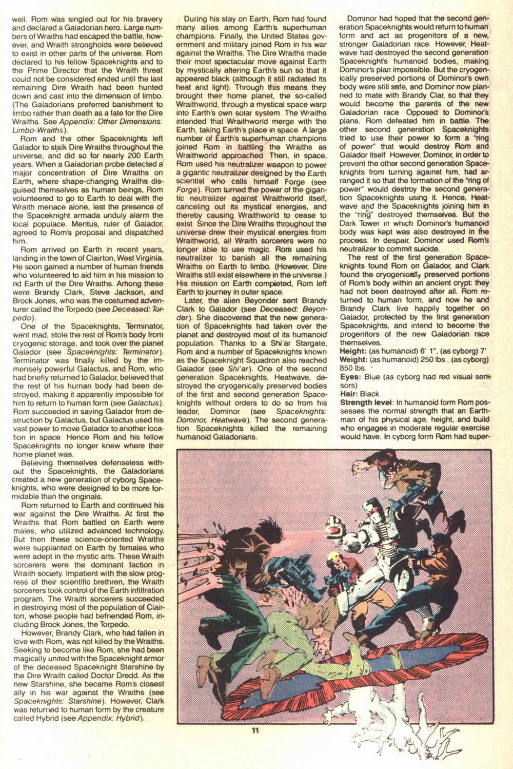 Read online The Official Handbook of the Marvel Universe Deluxe Edition comic -  Issue #11 - 13