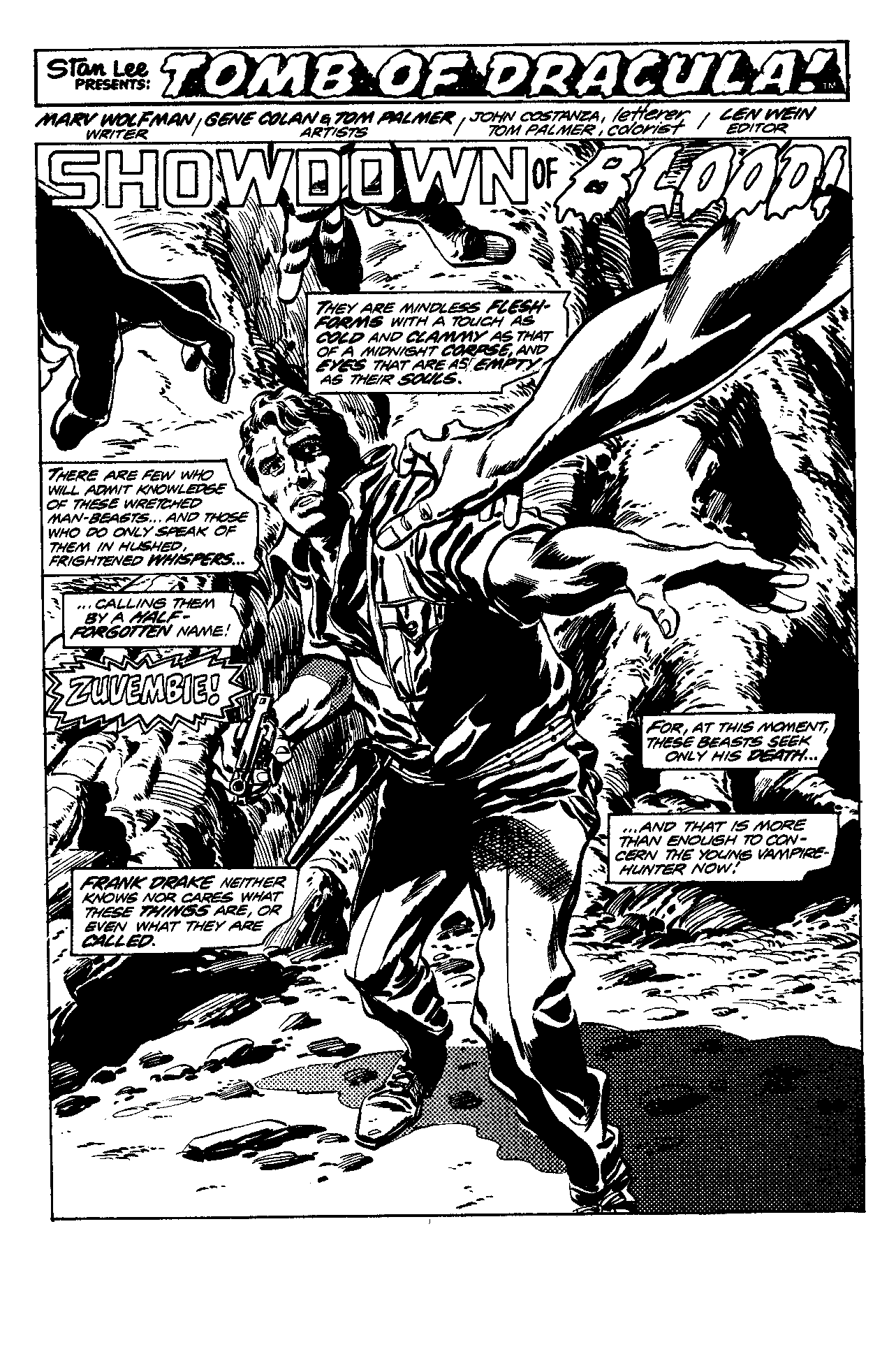 Read online Essential The Tomb of Dracula comic -  Issue # TPB 2 (Part 3) - 4
