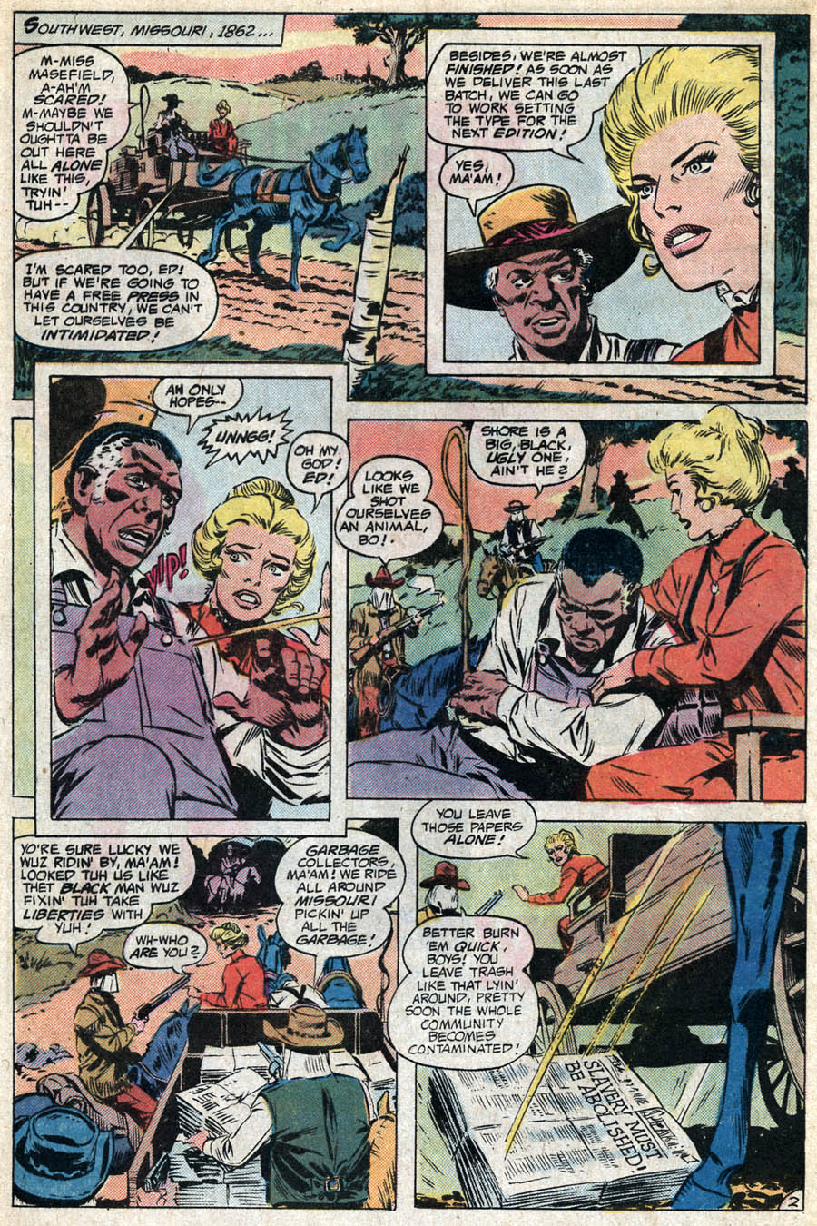 Read online Weird Western Tales (1972) comic -  Issue #40 - 3