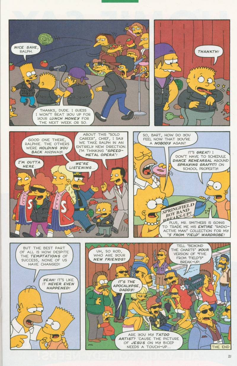 Read online Simpsons Comics comic -  Issue #59 - 22