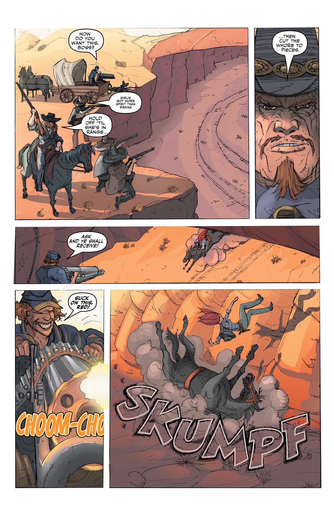 Read online Six-Gun Gorilla: Long Days of Vengeance comic -  Issue #6 - 12