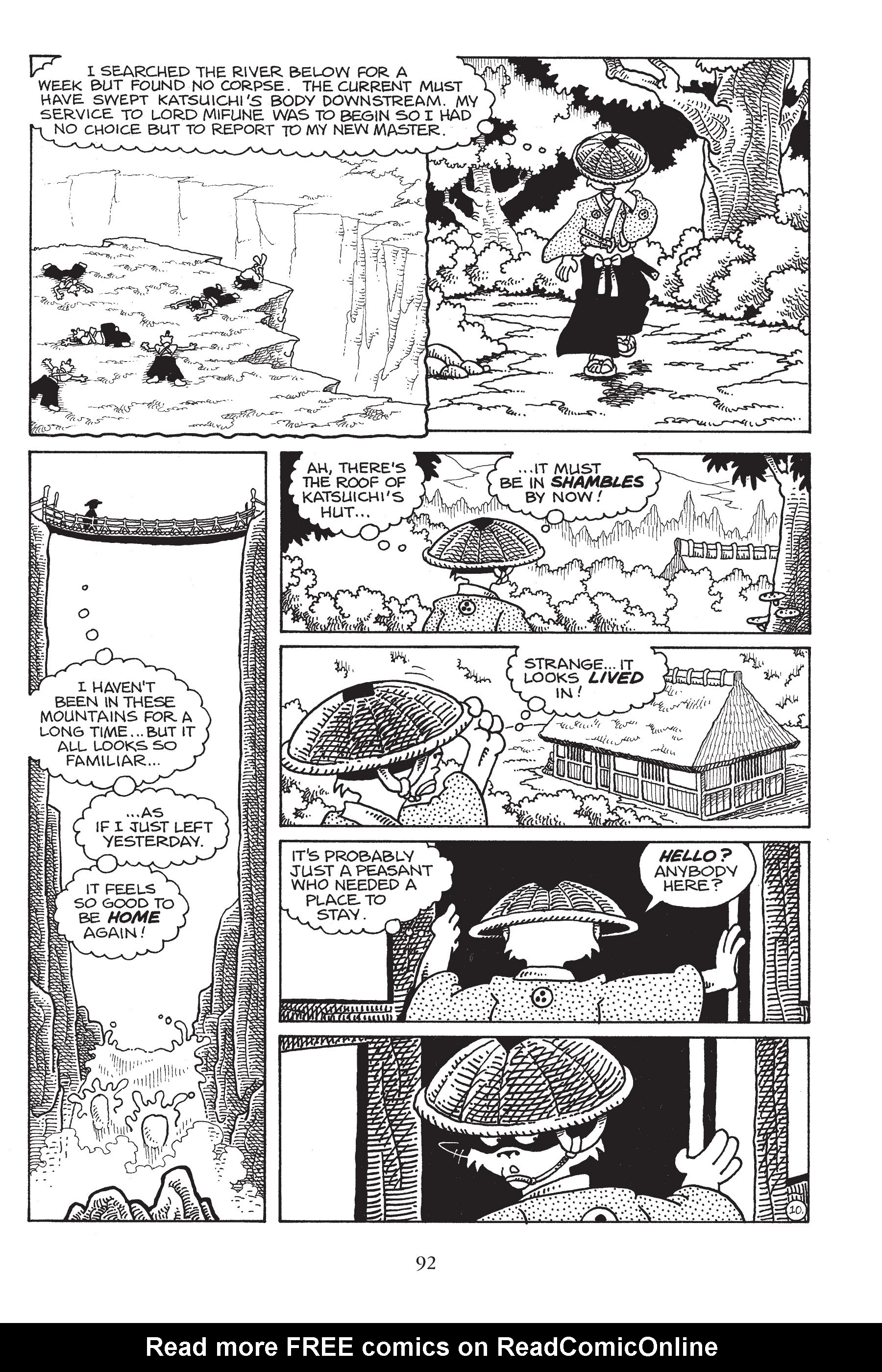 Read online Usagi Yojimbo (1987) comic -  Issue # _TPB 6 - 91
